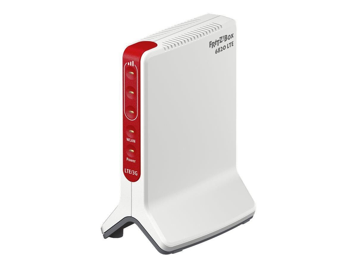 Box FRITZ! 6820 LTE WLAN-Router Gigabit Ethernet Einzelband (2,4GHz) 4G Weiß
