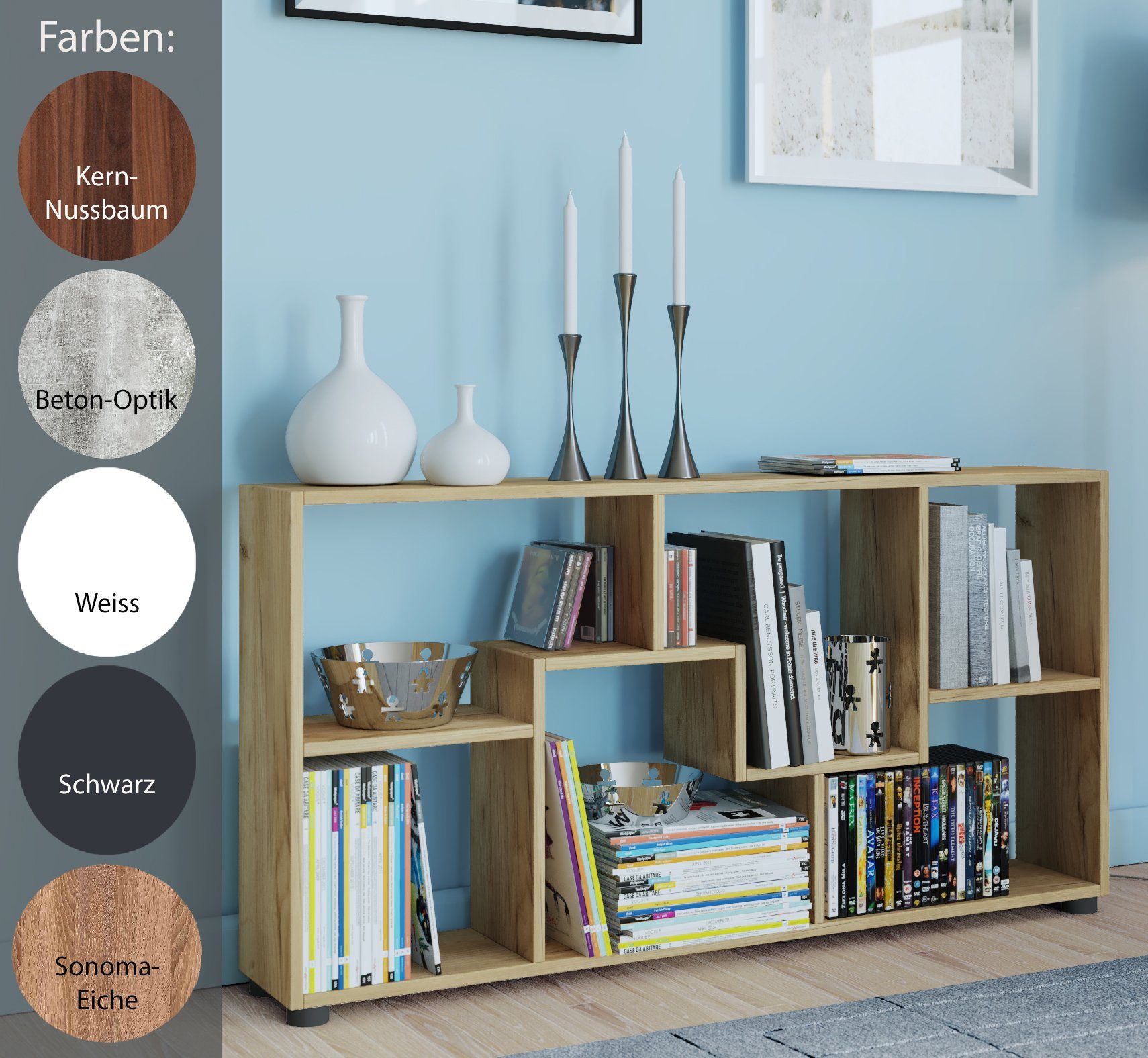 VCM Kommode »Holz Sideboard Regal Raumteiler Kommode Pintal« online