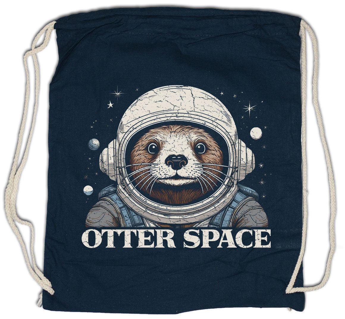 Turnbeutel Otter Space C Turnbeutel Wildlife lontra Nutria Fischotter Outer