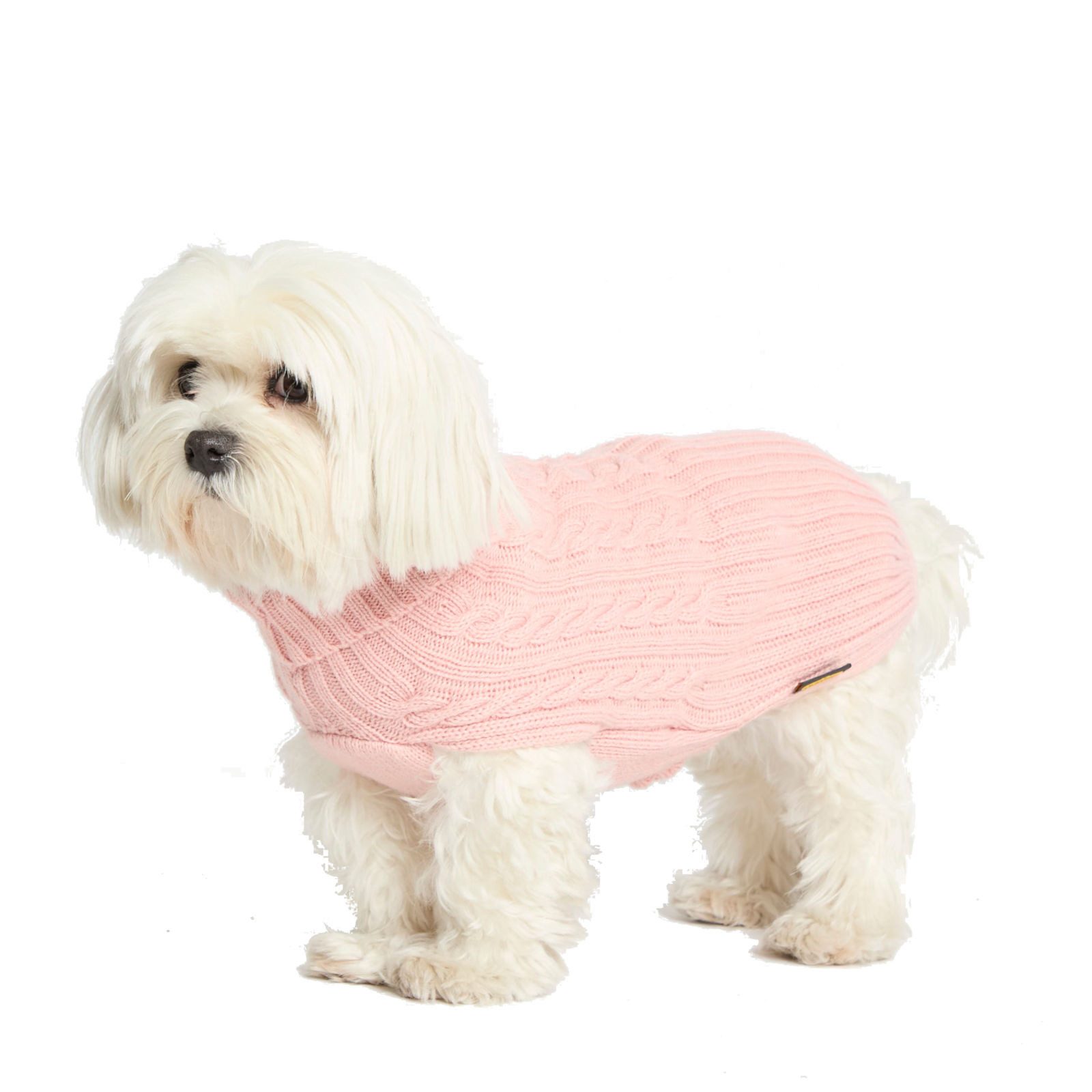 Fashion Dog Hundepullover Hundepullover aus Kaschmirwollmischung, rosa