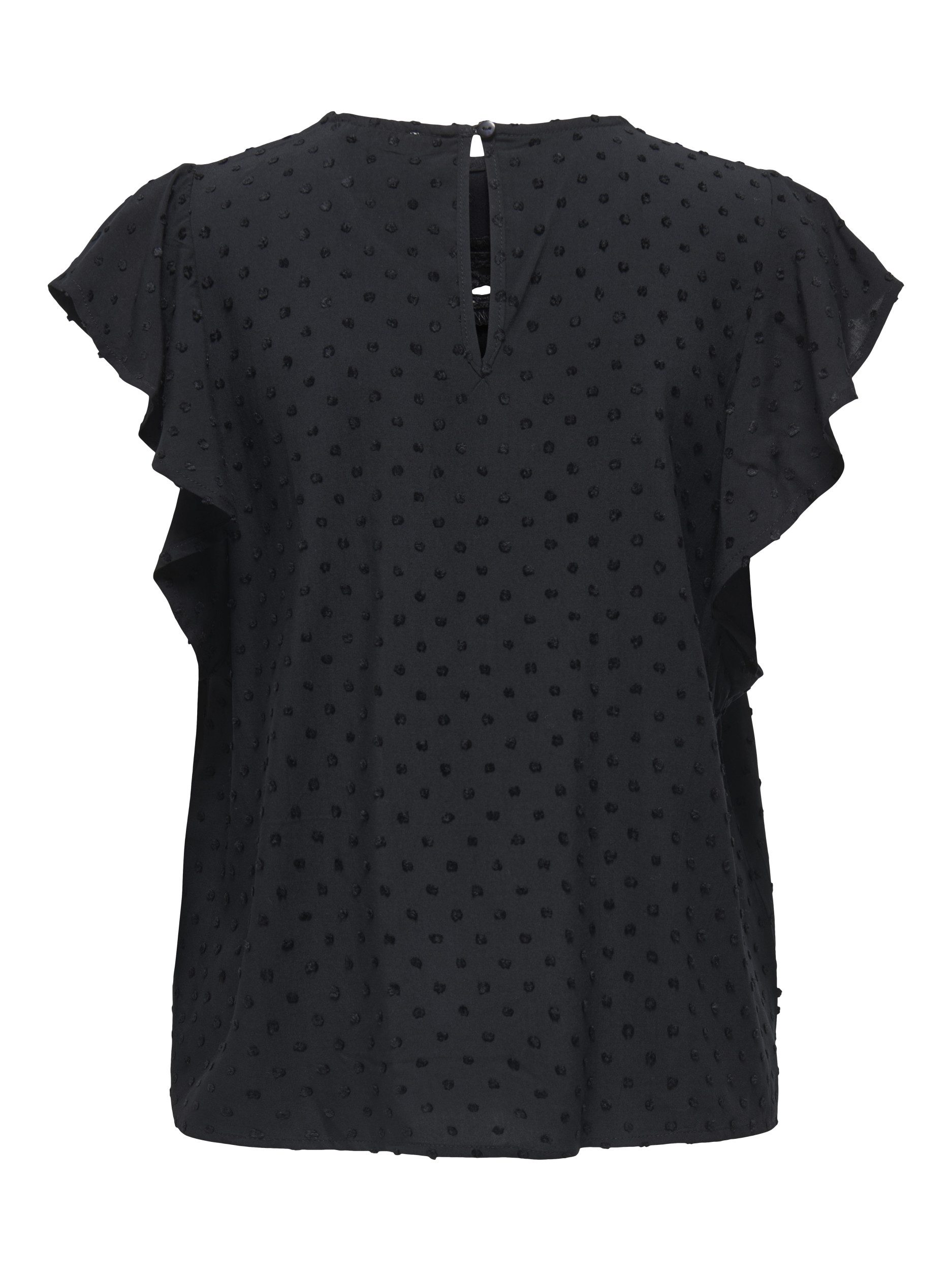 pieces Shirttop - feminines Top mit Rüschen und Spitzendetails günstig online kaufen
