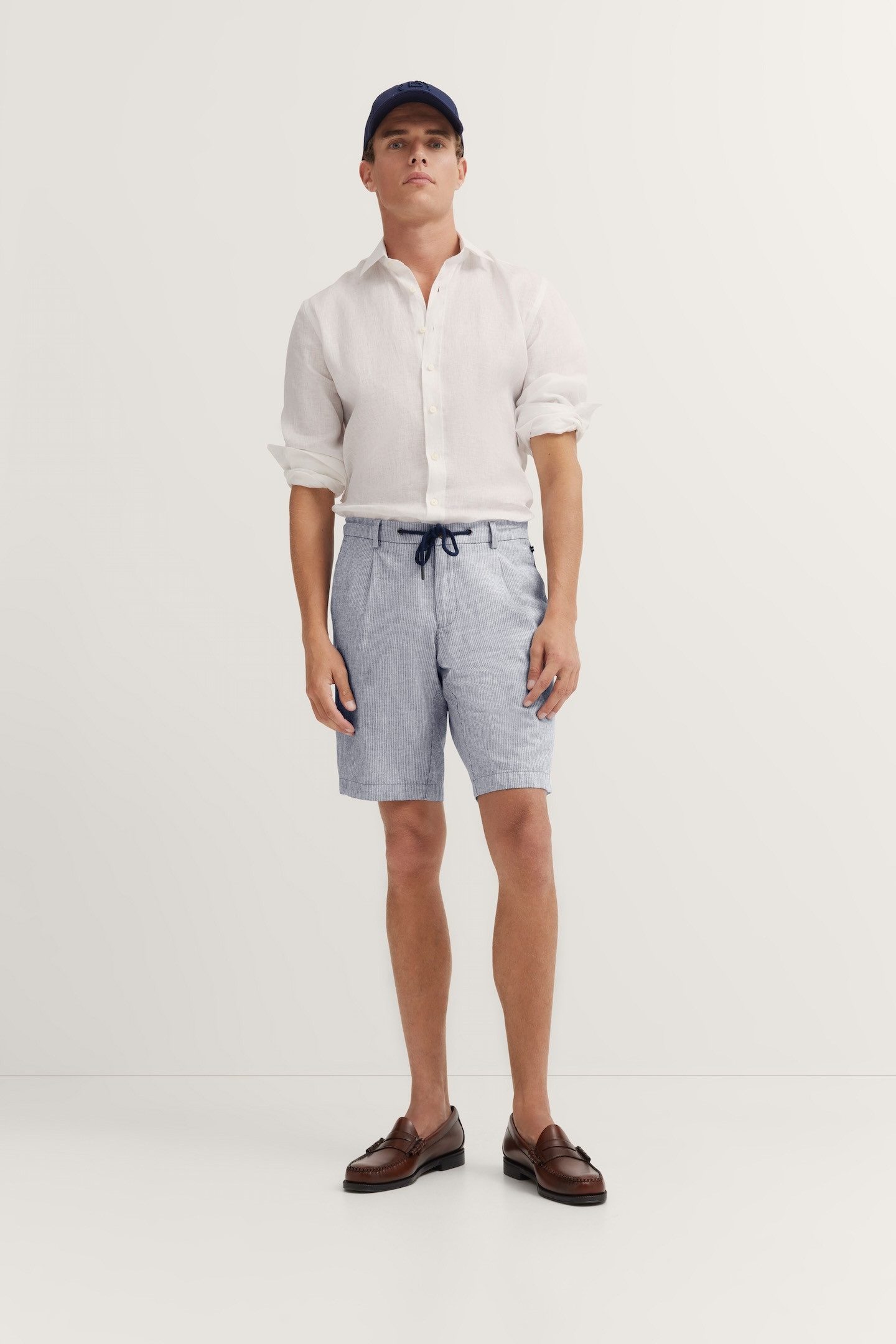 bugatti Bermudas mit Stretchfunktion