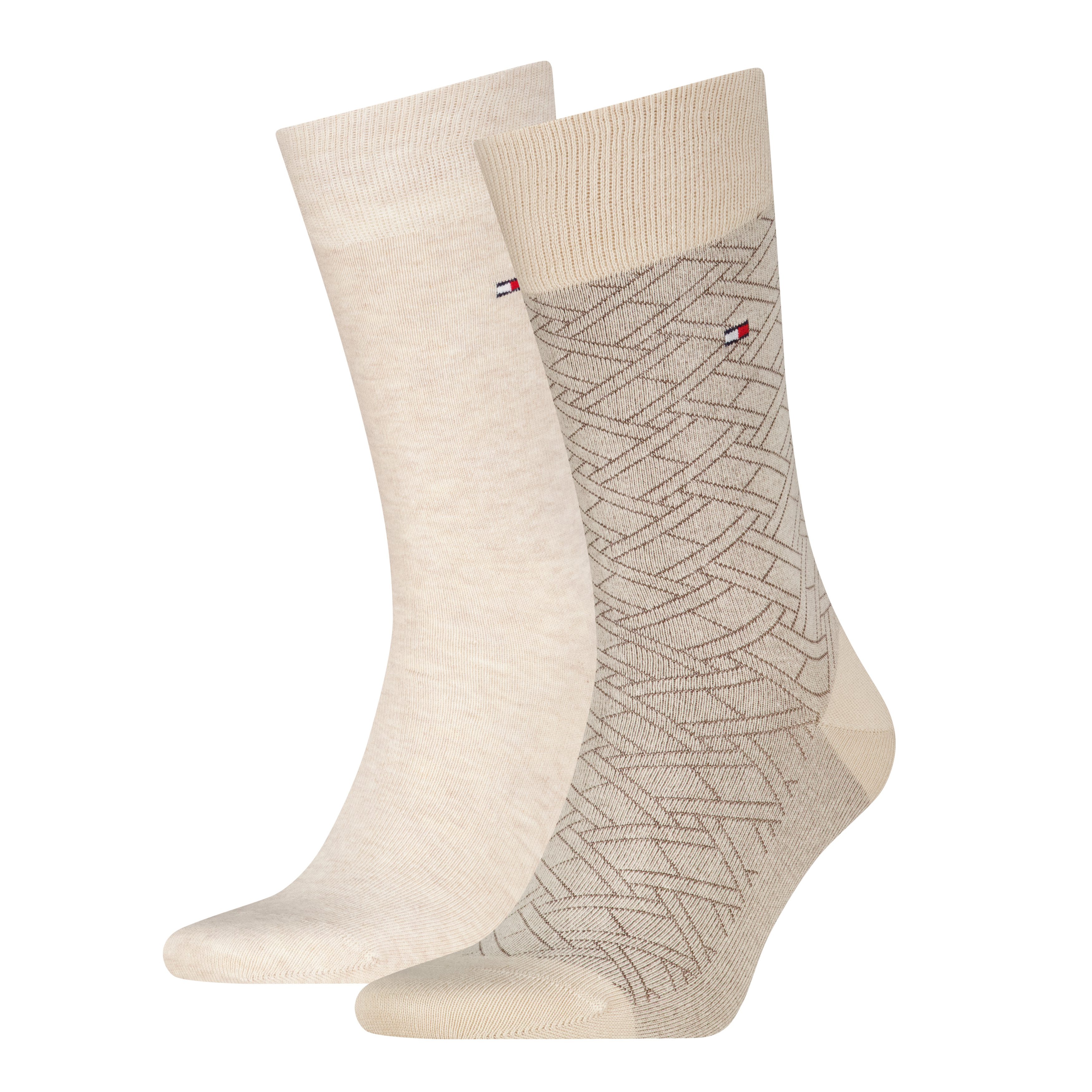 Tommy Hilfiger Socken TH MEN SOCK 2P AOP FLAG (2 Paar) günstig online kaufen