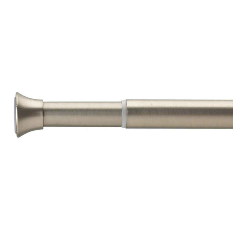 Klemmstange »Chroma Ncikel 137.2 - 228.6 cm«, Umbra, Ø 1,3 mm, 1-läufig, ausziehbar