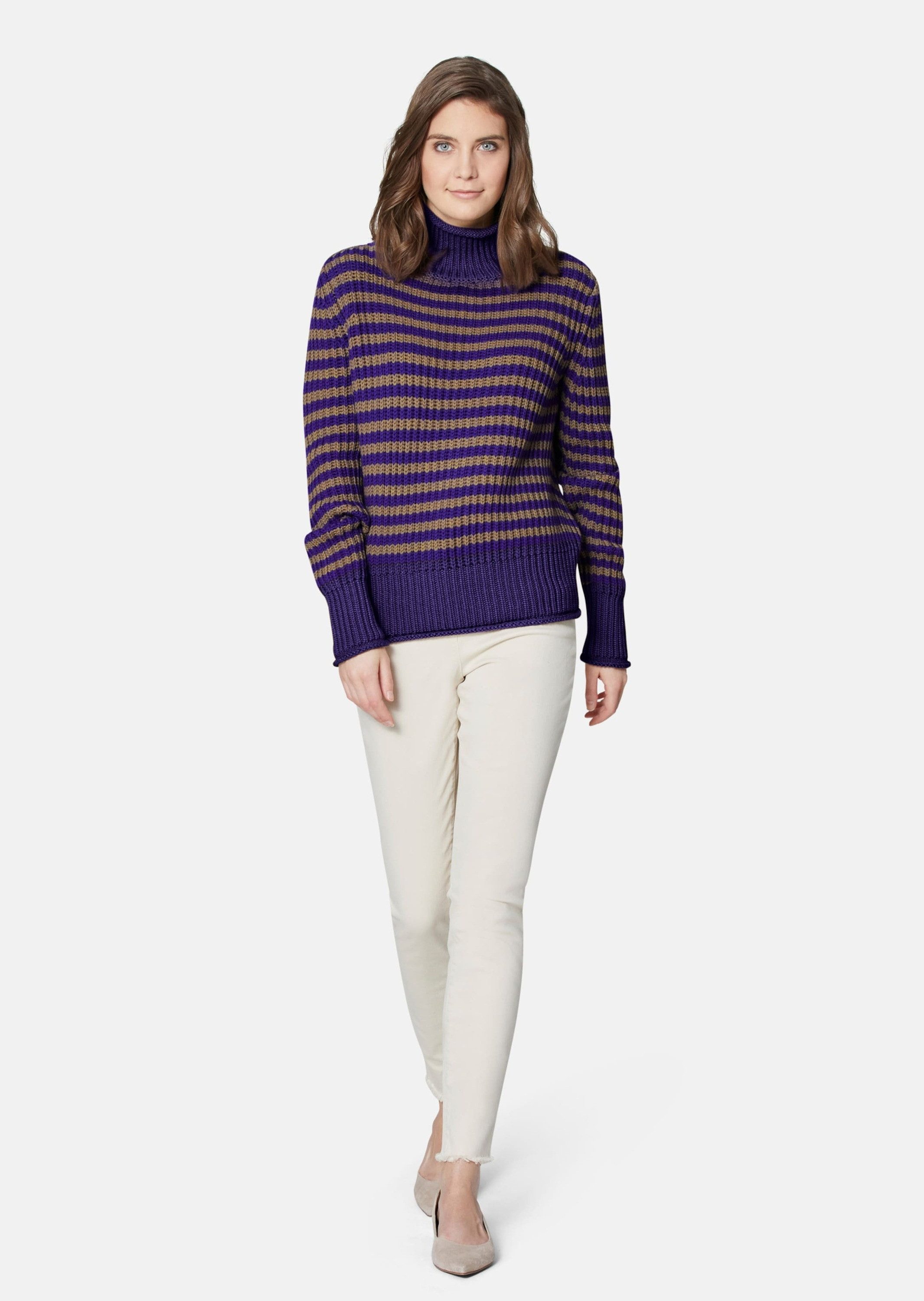 MADELEINE Strickpullover Softer Schurwoll-Pullover mit stylischen günstig online kaufen