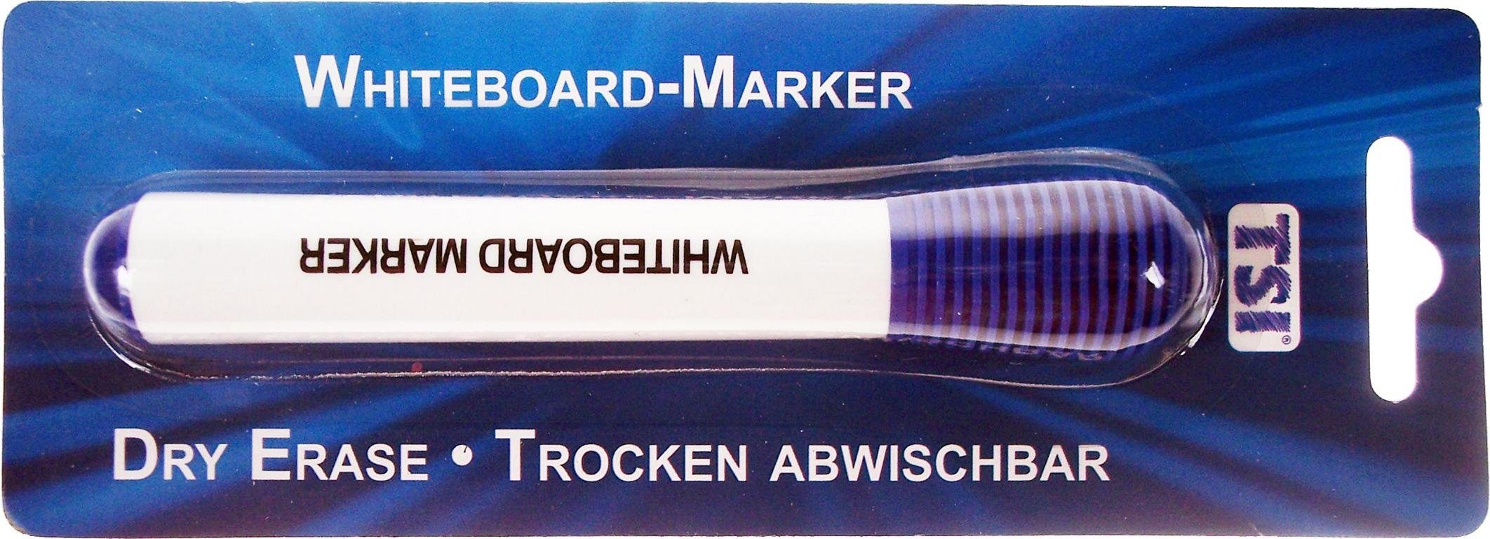 TSI Schreibwaren Marker 5 Whiteboard-Marker / Farbe: blau