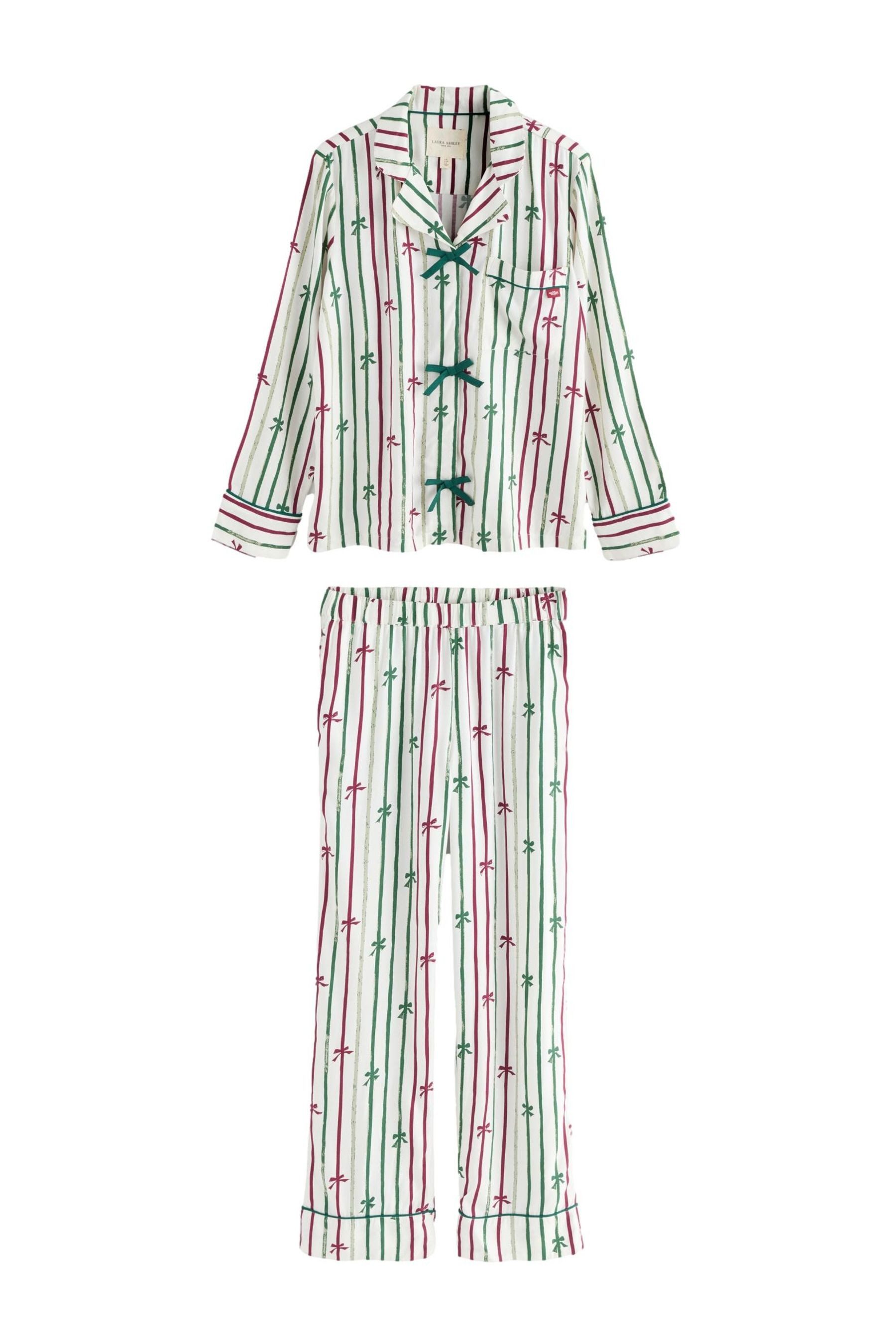LAURA ASHLEY Pyjama Laura Ashley geknöpfter Schlafanzug, Streifen (2 tlg) günstig online kaufen