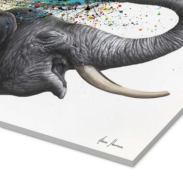 Posterlounge Acrylglasbild Ashvin Harrison, Ein elefantastischer Tag, Kinderzimmer Modern Malerei