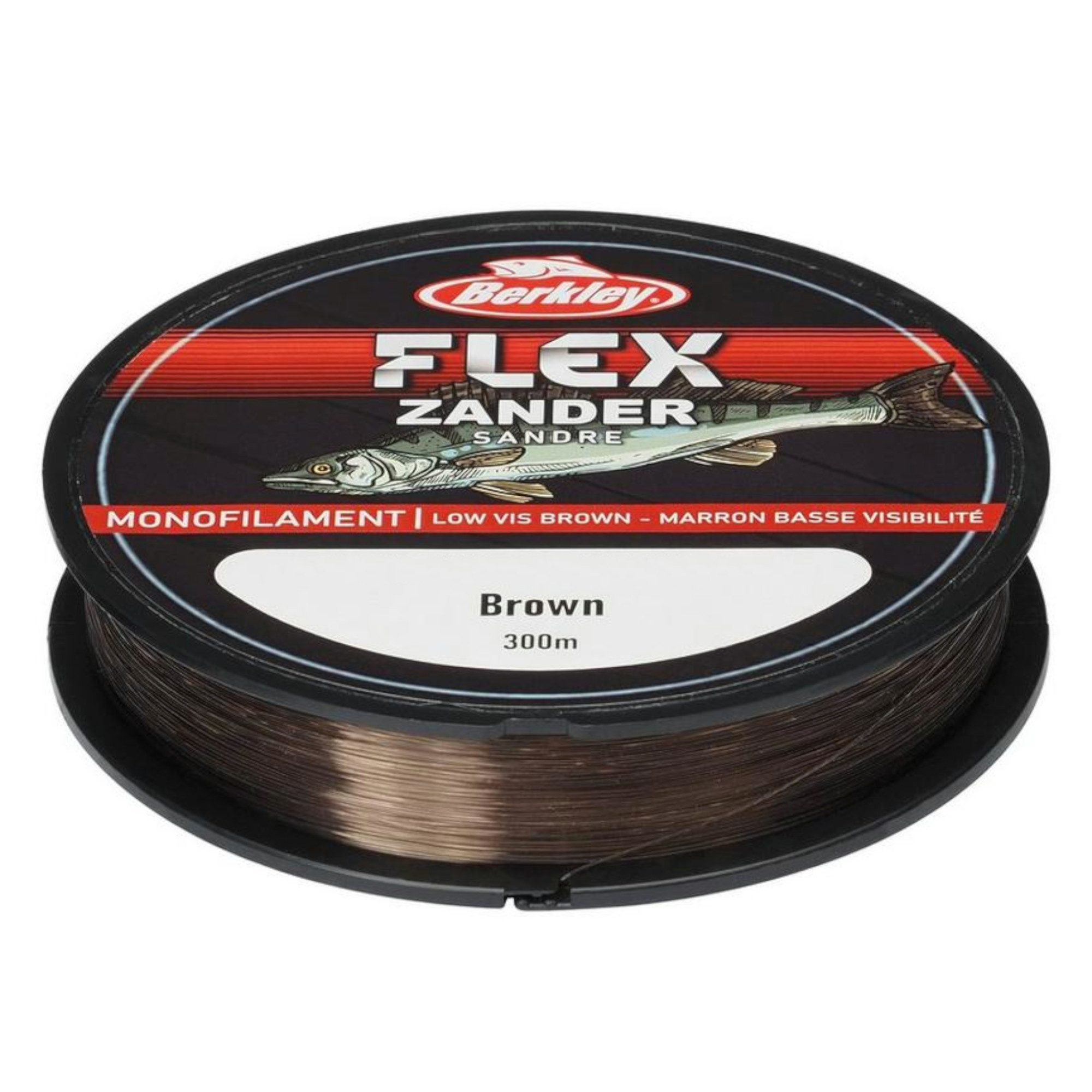 Berkley Angelschnur Berkleyflex Ss Zander 300M .25 Brown, 0.25 m Länge, 0.25 mm Fadendurchmesser, (1-St)