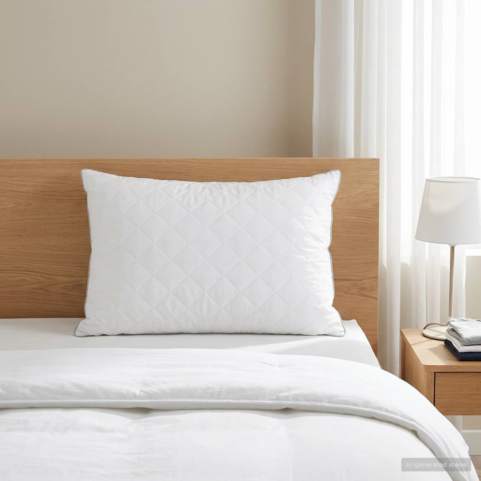 vidaXL Kopfkissen Kopfkissen FULDA 60 x 70 cm 100% Gänsedaunen und -federn Weiß, Bezug: Gänsedaune