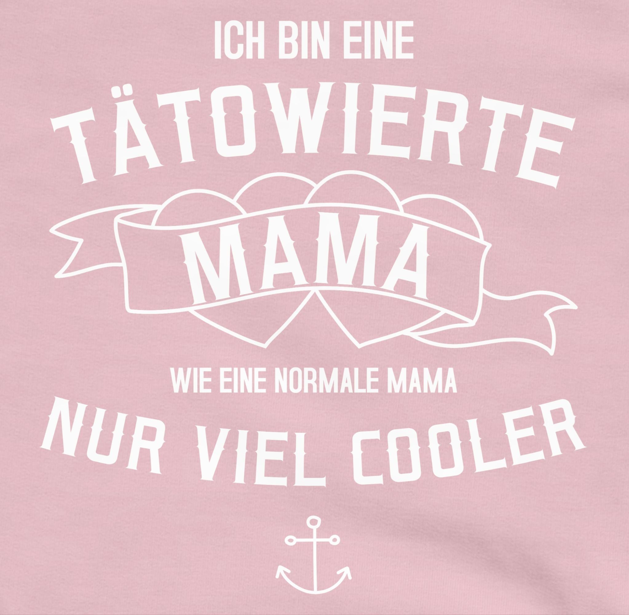 Damen Pullover Shirtracer Hoodie Ich bin eine tätowierte Mama - Muttertagsgeschenk - Damen Premium Kapuzenpullover Mama Geschenk