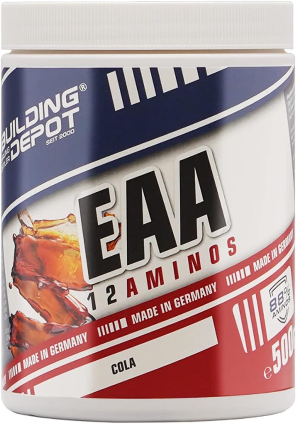 Bodybuilding Depot Bodybuilding Depot EAA - 12 EAAs - Cola Pulver