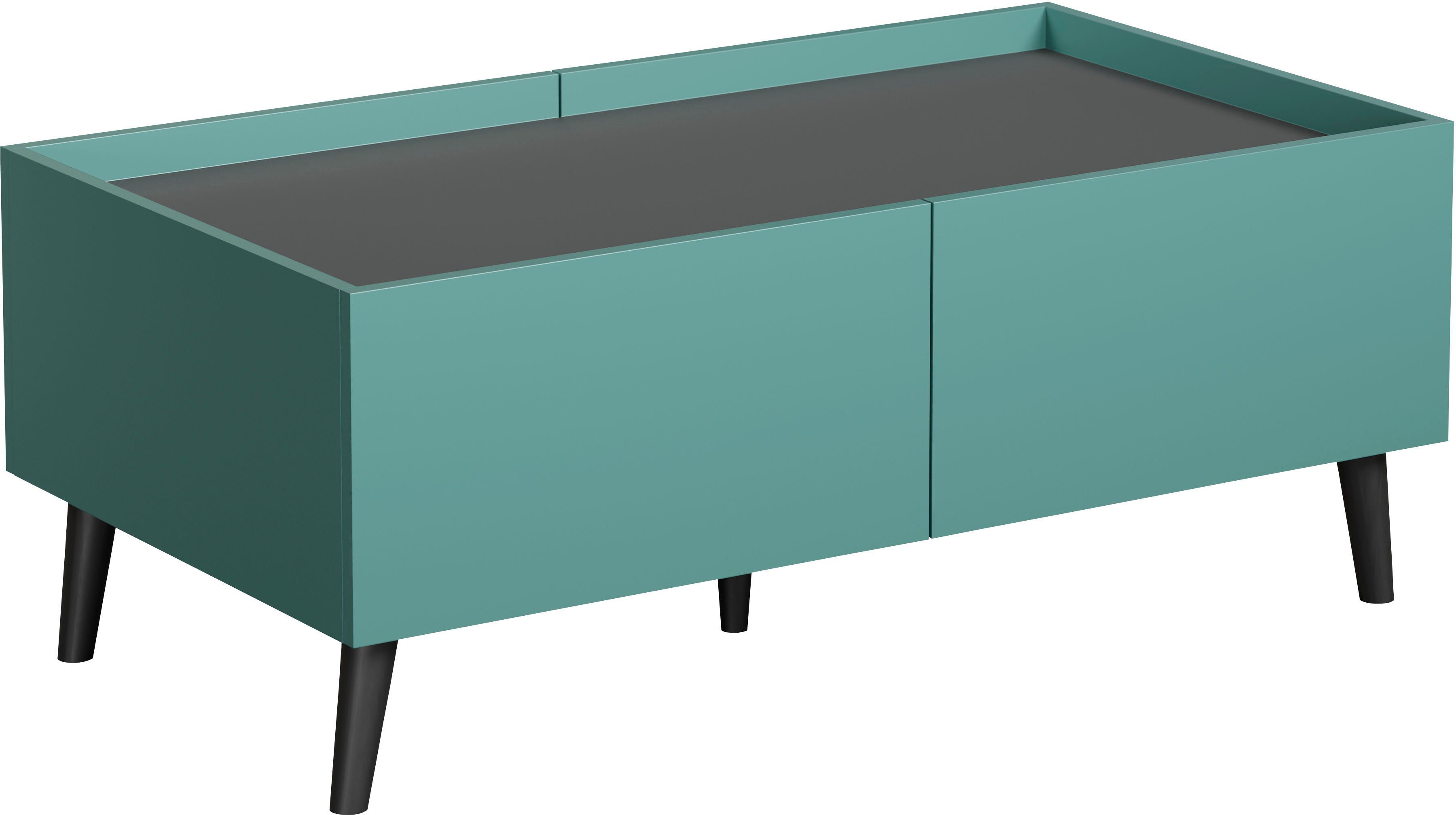 andas Couchtisch Mikkeline (1-St), Wohnzimmertisch mit eingelassenem Oberbo günstig online kaufen