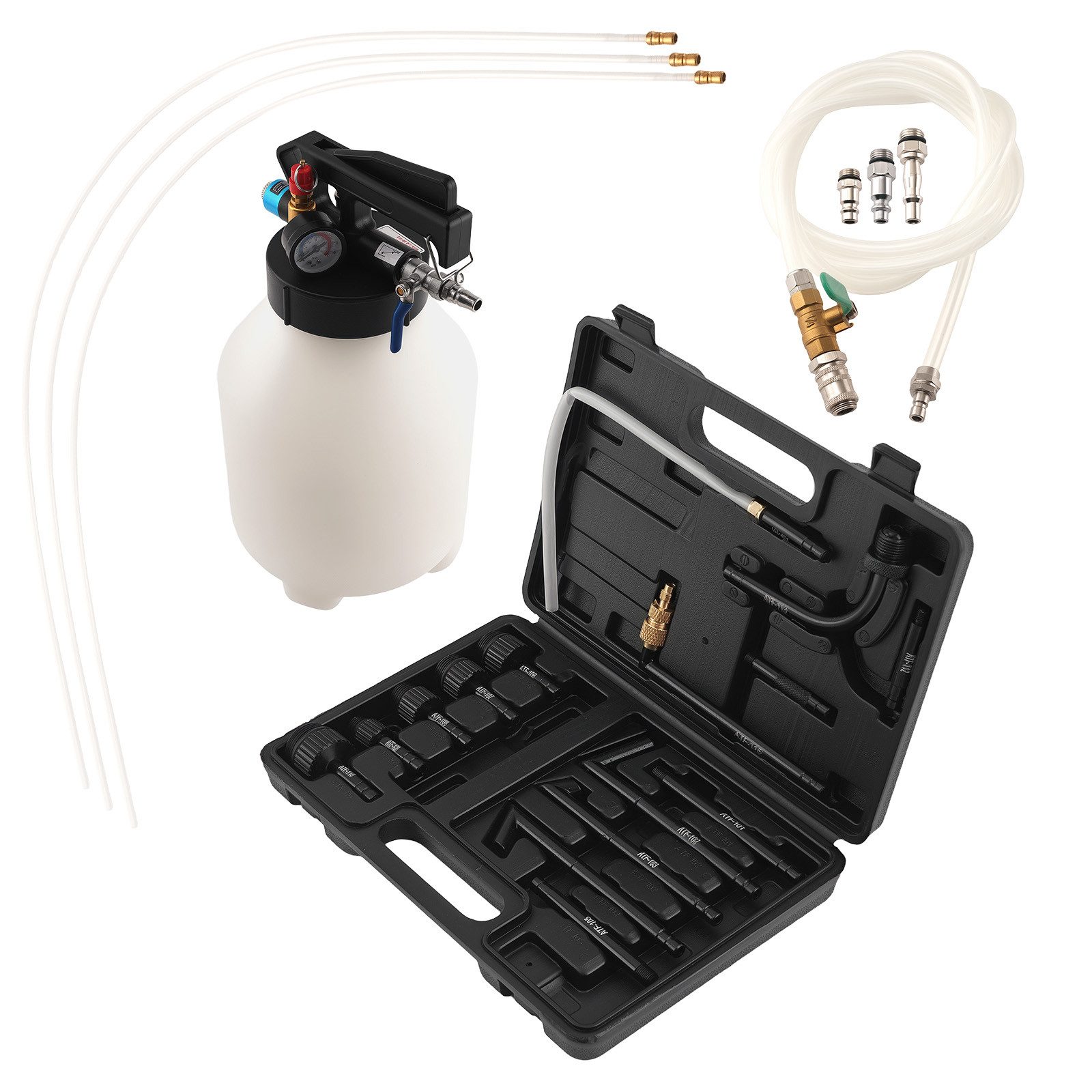 maXpeedingrods Reparatur-Set, 6L ATF Fluid Change for BENZ 722.9 ATF109 M12x1.5 Pneumatisch