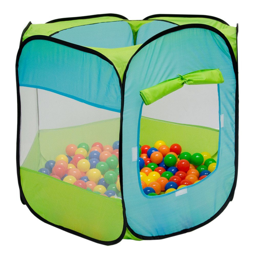 LittleTom Spielzelt »Spielzelt Pop-Up-Zelt Bällebad indoor/outdoor«  Kinderspielzelt inkl. Tasche