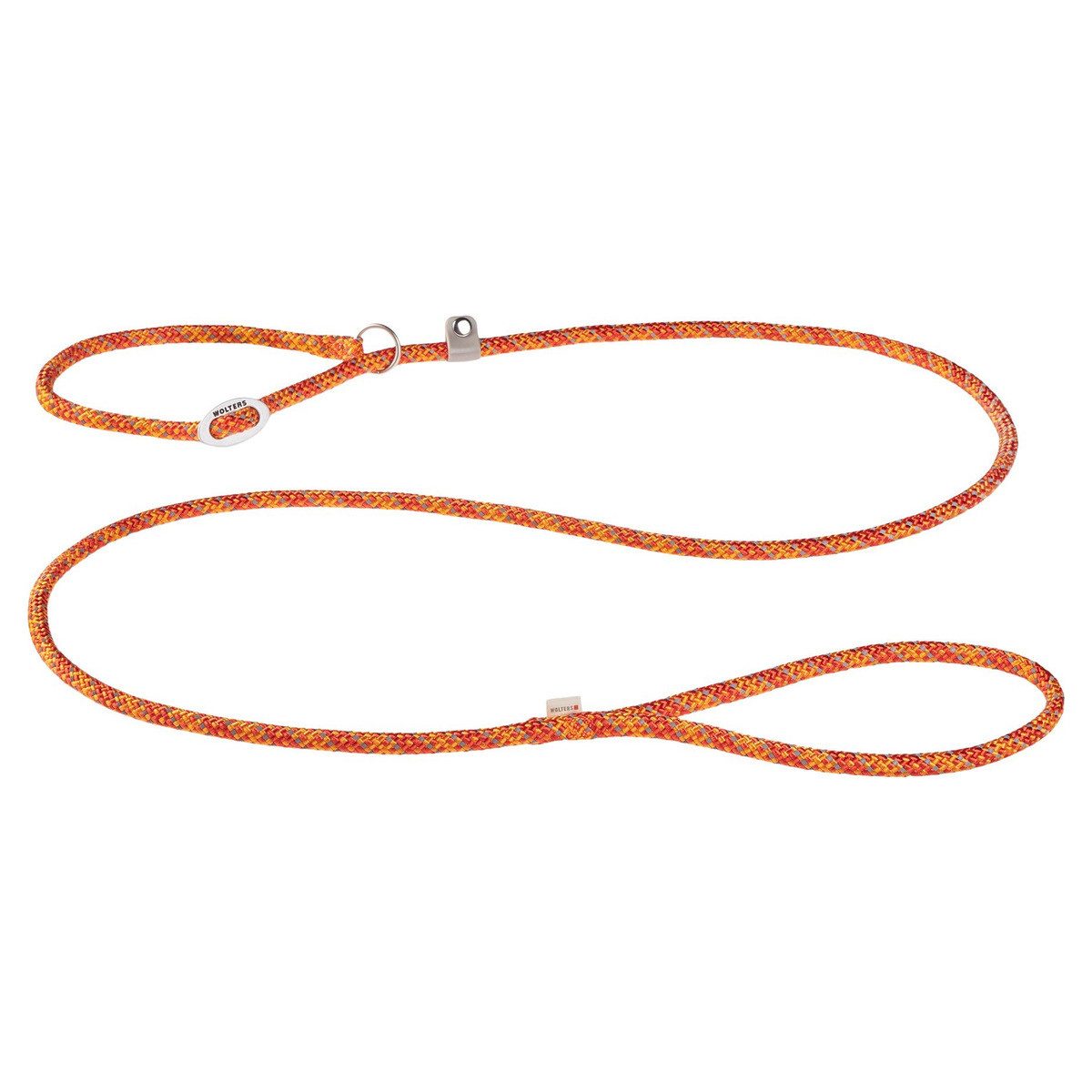 Wolters Hundeleine Moxonleine Everest reflektierend rot-orange/orange