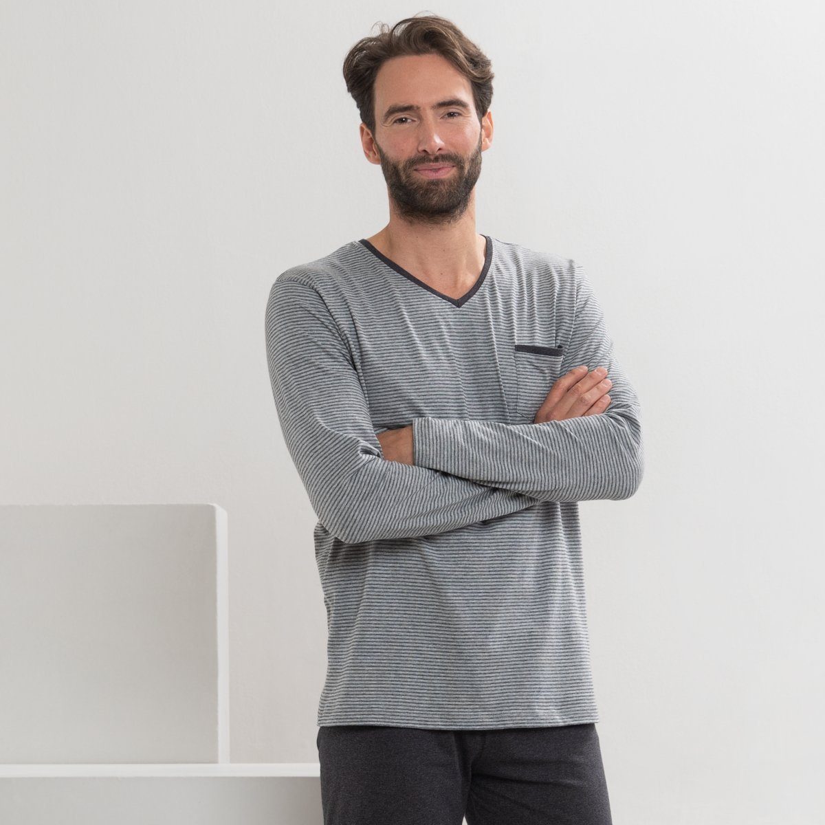 LIVING CRAFTS Schlafanzug COLIN GOTS zertifiziert