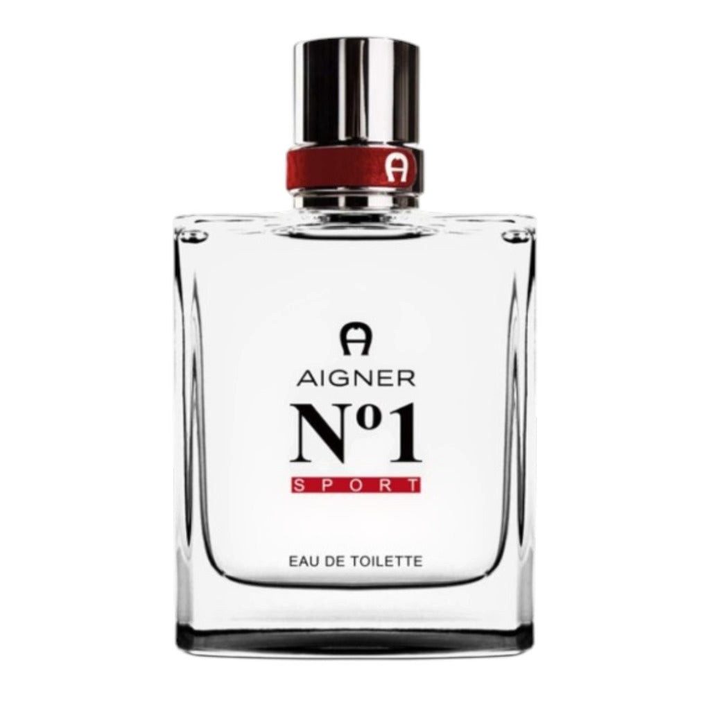 AIGNER Duft-Set No 1 Sport Pour Homme EDT 100 ml + Parfümzerstäuber (leer)