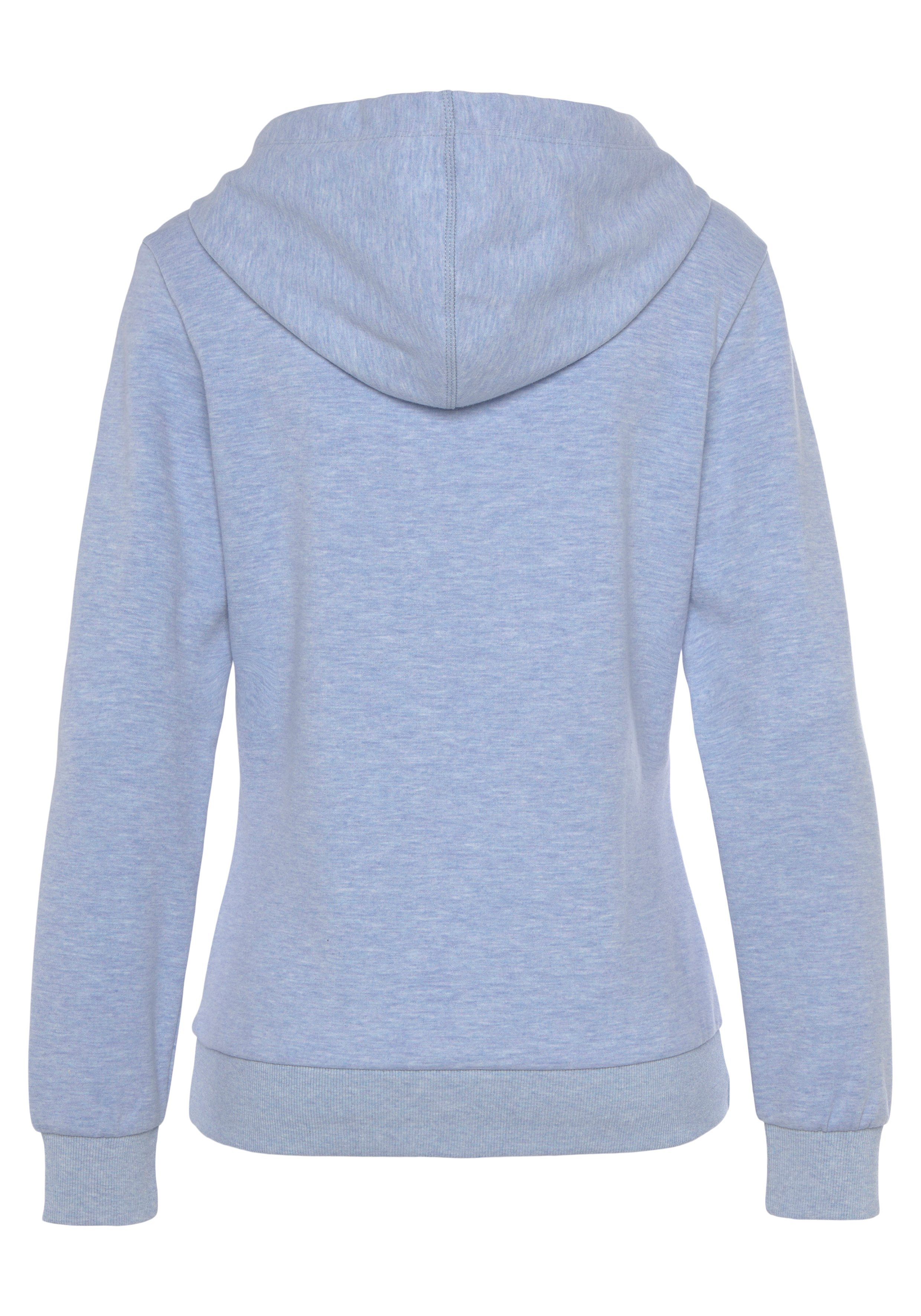 Bench. Loungewear Kapuzensweatshirt mit glänzender Logostickerei, Loungewear, Loungeanzug – Bild 4 von 5
