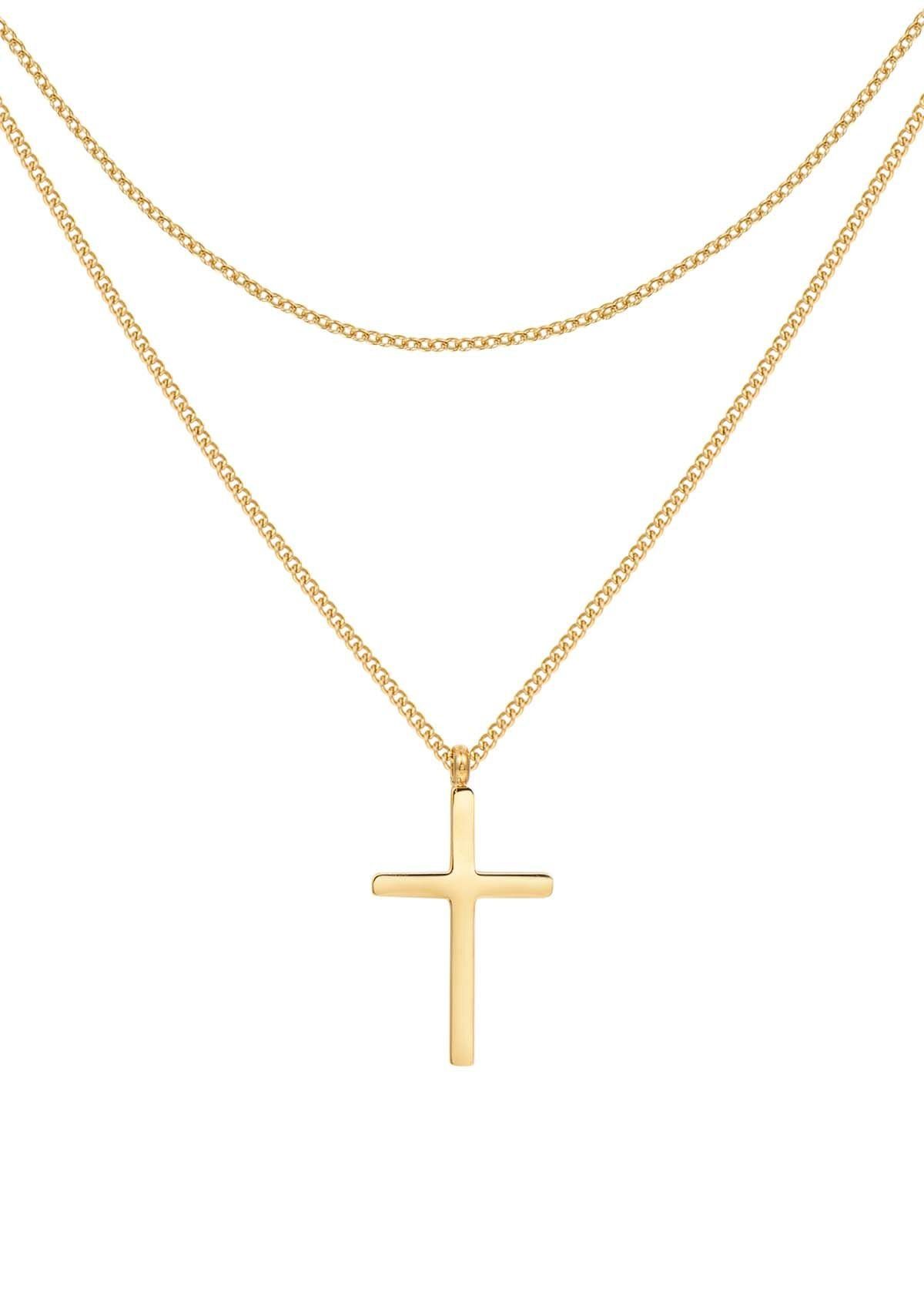 Goldene Kreuzkette online kaufen | OTTO