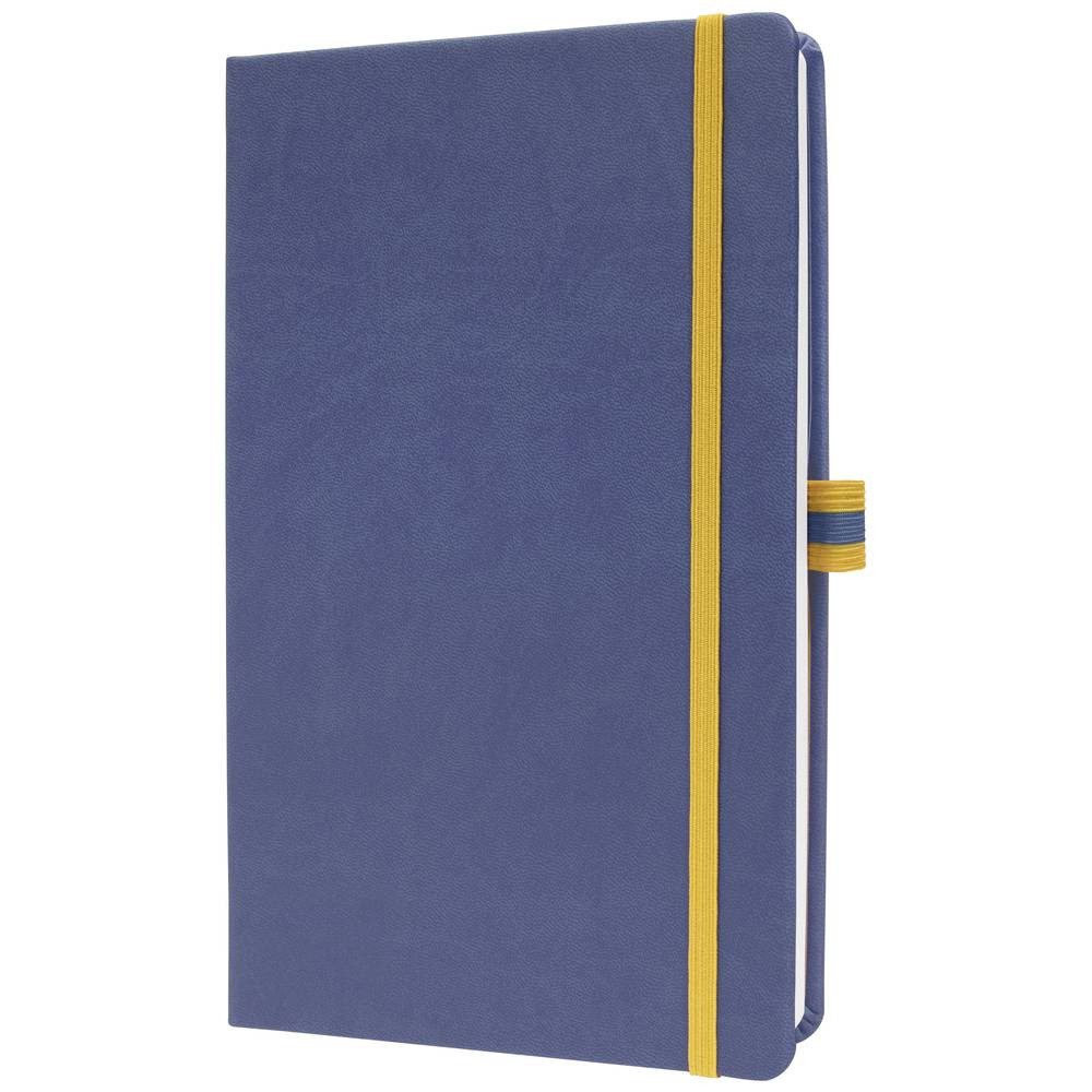 Sigel Notizbuch Notizbuch - kariert - ca. A5 Hardcover - 176 S, Hardcover, Gummibandverschluss, Stiftschlaufe