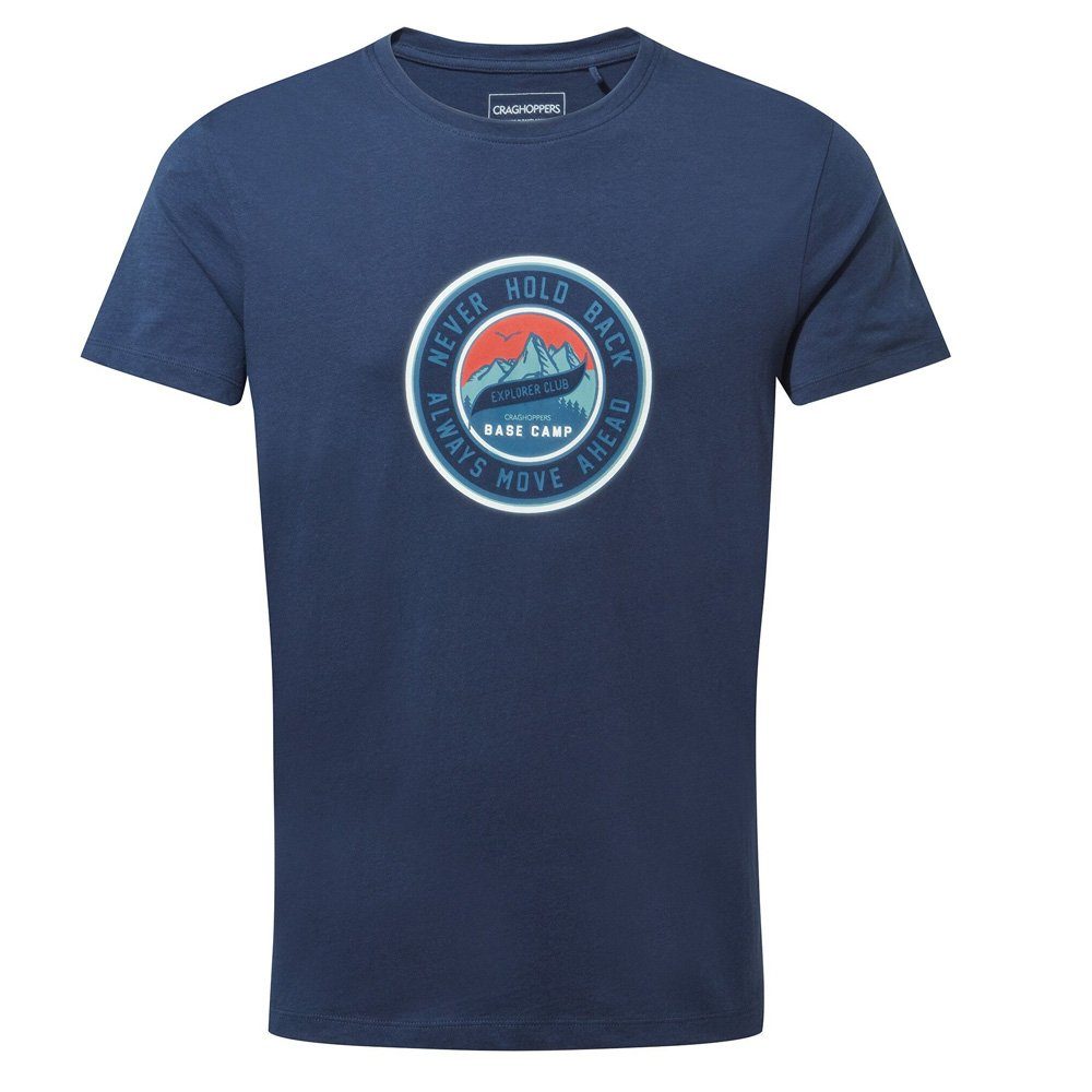 Mightie Better navy Cotton Craghoppers - T-Shirt Herren T-Shirt Initiative - - Craghoppers
