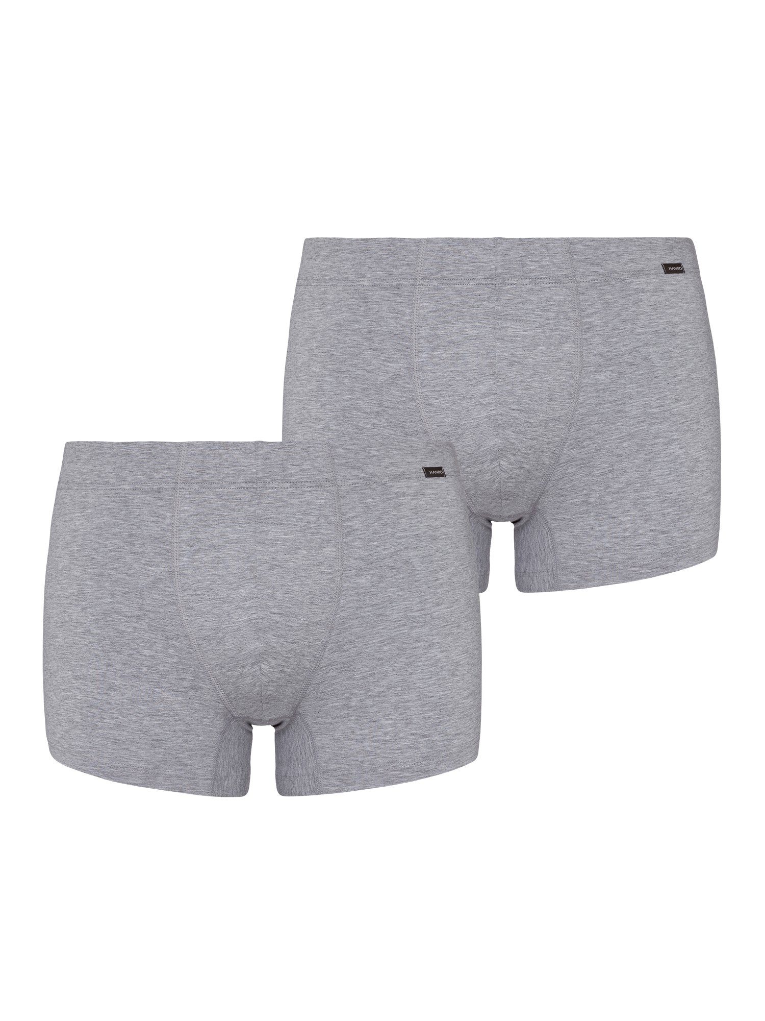 Hanro Retro Pants 2-Pack Cotton Essentials light melange