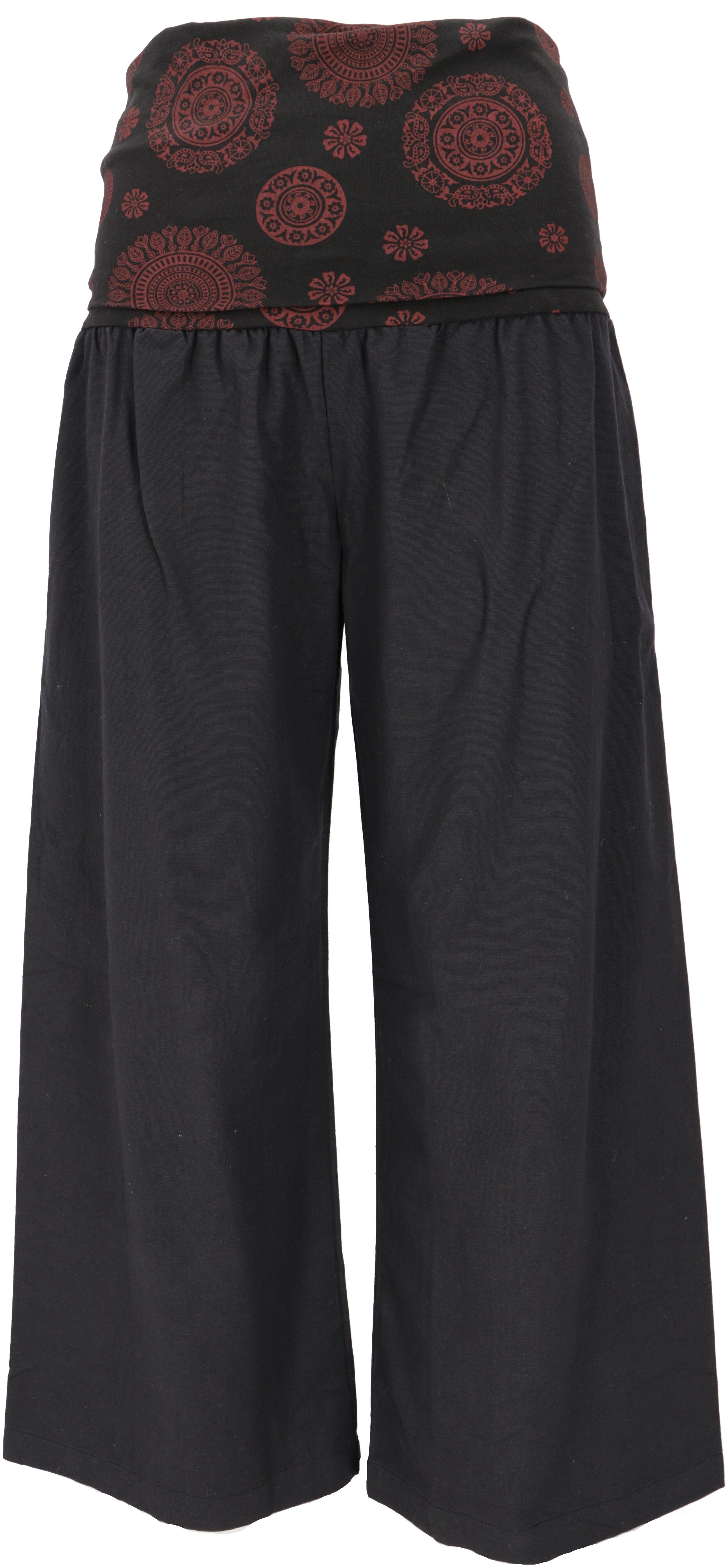 Guru-Shop Relaxhose Weite Marlenehose, Wellnesshose, Yogahose, günstig online kaufen