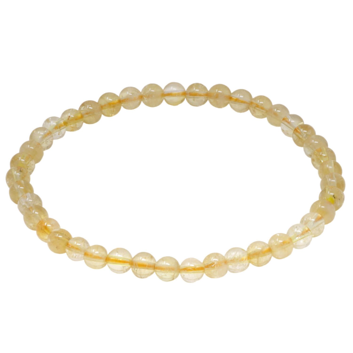 Schmuck Krone Armband Armband aus Citrin Ø 4mm endlos dehnbar günstig online kaufen