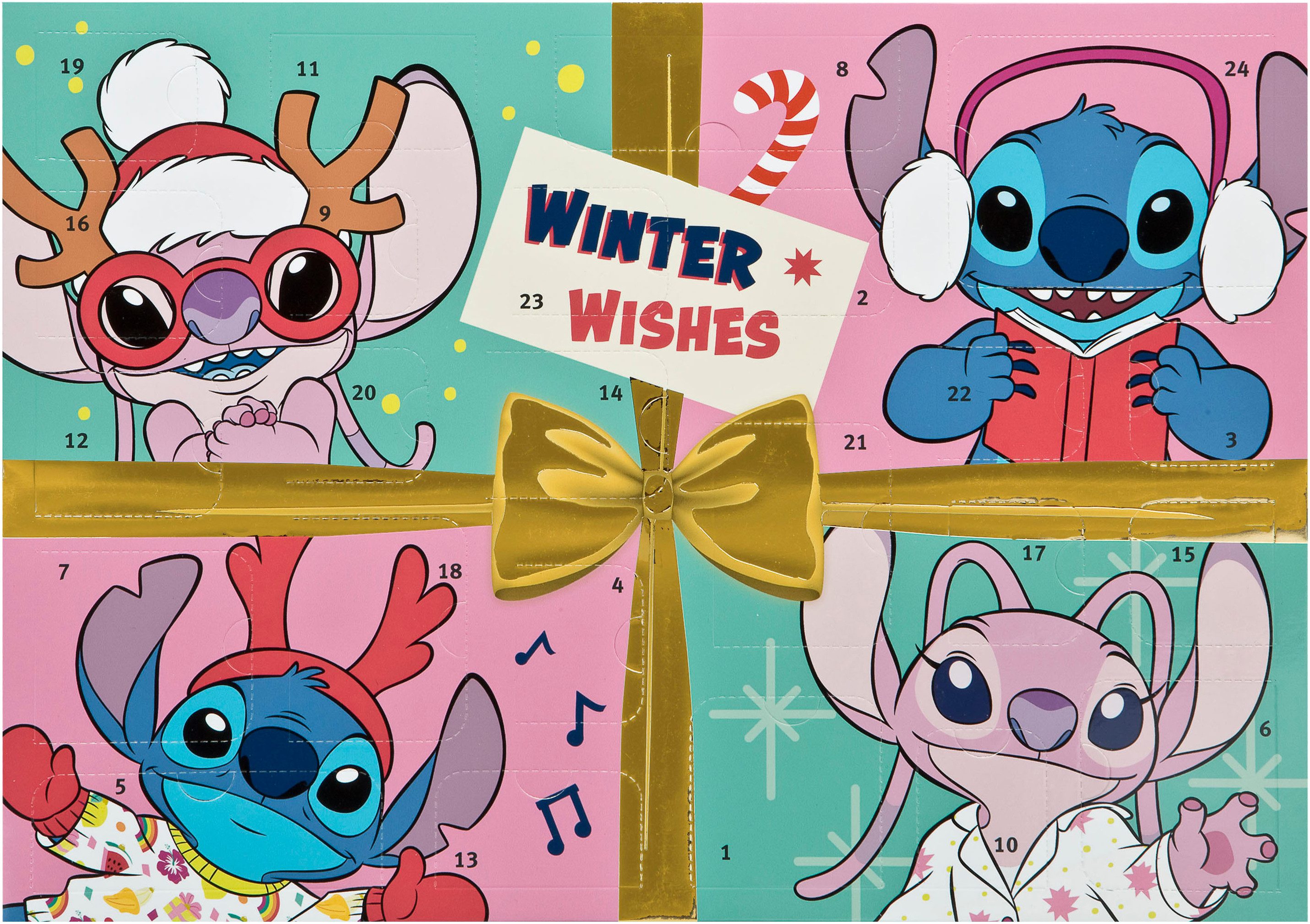 UNDERCOVER Spielzeug-Adventskalender Lilo & Stitch (24-tlg) günstig online kaufen