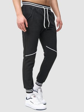 John Kayna Jogginghose Herren Jogginghose Sport hose Männer Trainingshose Stripe Sweatpants (Sporthose Trainingshose Sweatpants, 1-tlg) Fitness Freizeit Casual