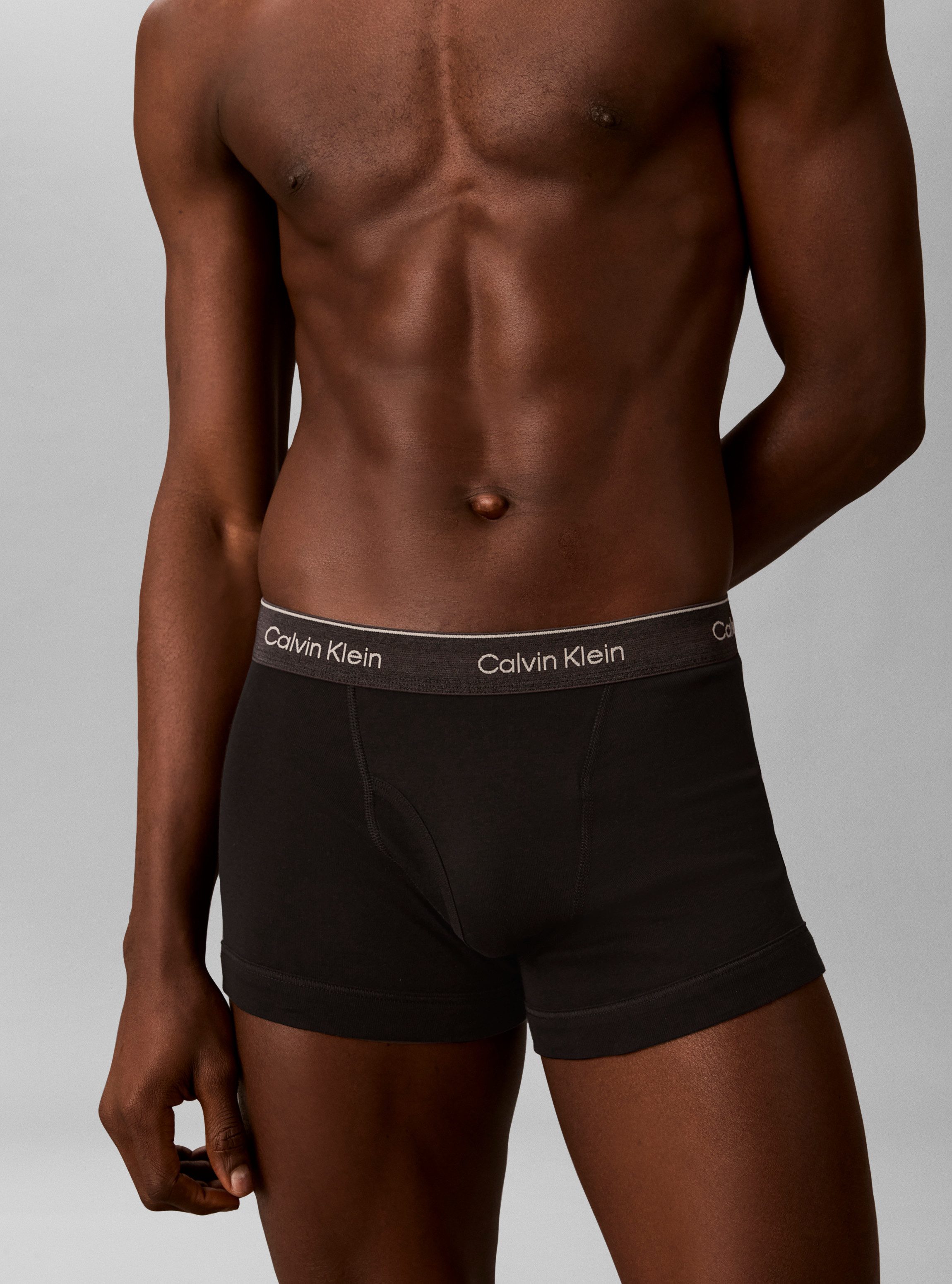 Calvin Klein Underwear Trunk TRUNK 3PK (Packung, 3er-Pack) mit Logo-Elastikbund