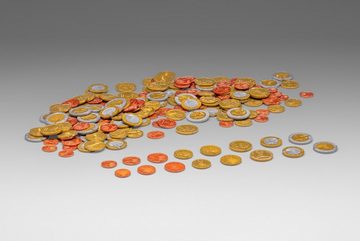 Wissner® aktiv lernen Lernspielzeug Spielgeld Münzen großer Satz (160 Münzen) (160-St)