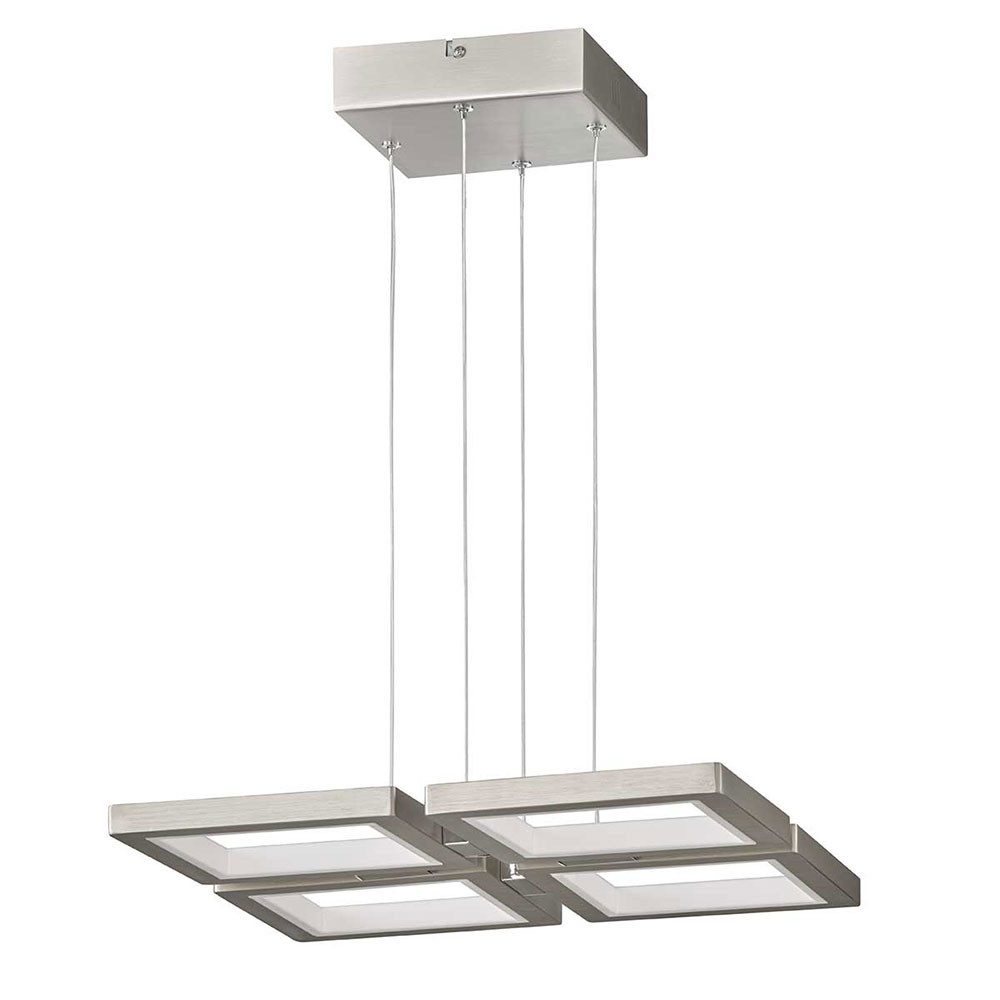 WOFI LED-Hängeleuchte, LED-Leuchtmittel fest verbaut, Warmweiß, LED Hängeleuchte Pendelleuchte LED Deckenlampe
