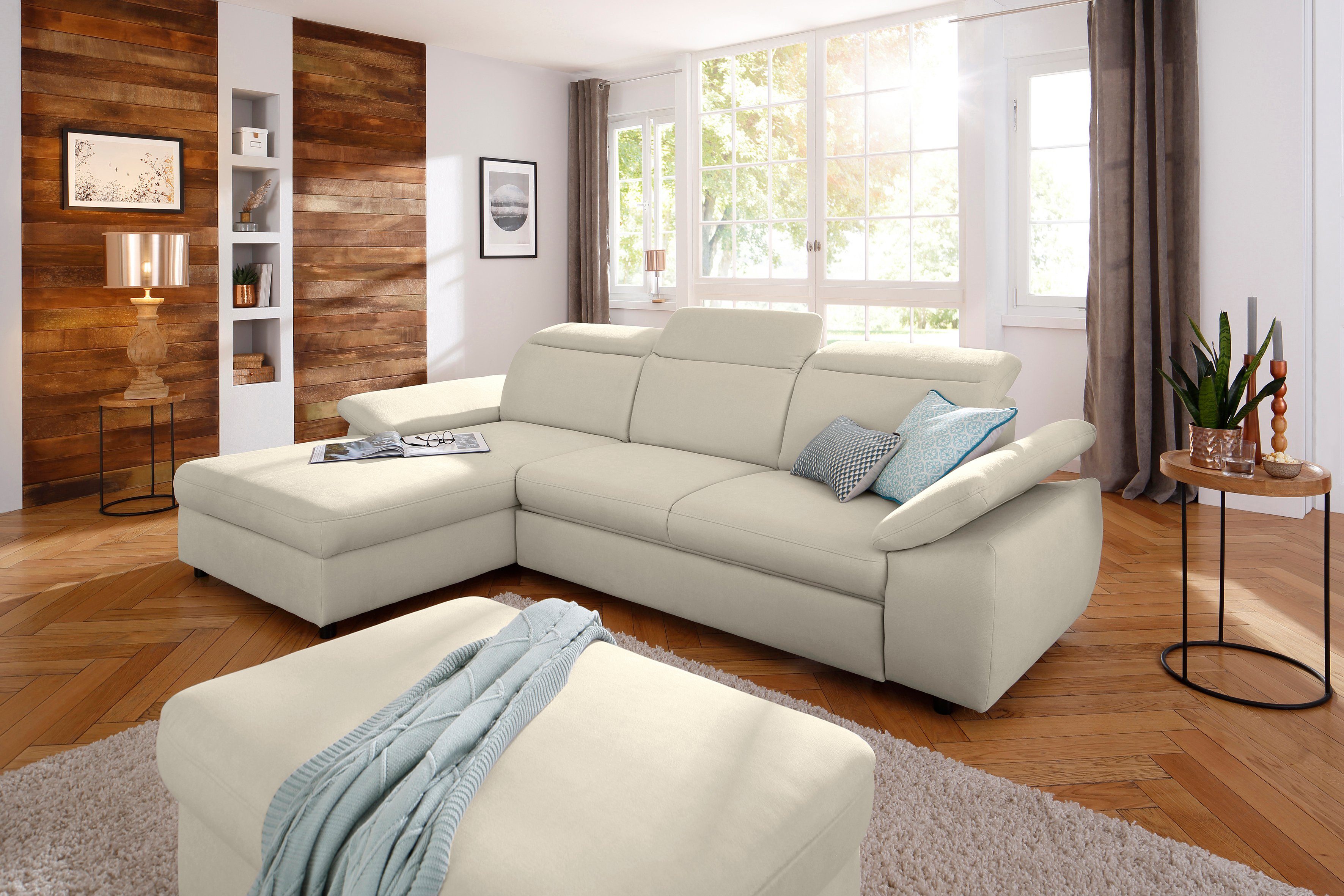 Home affaire Ecksofa Mauritius L-Form, mit günstig online kaufen