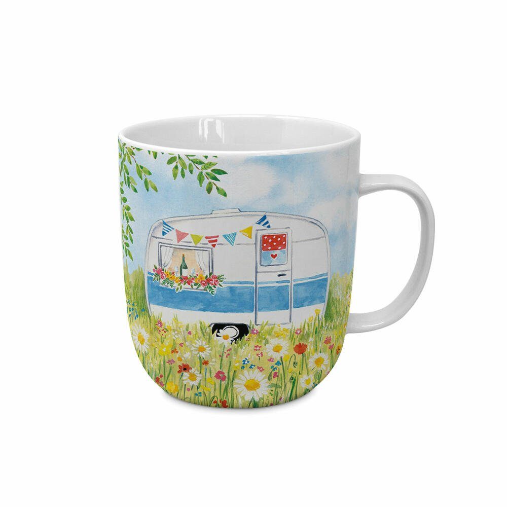 PPD Tasse Happy Camping Single Mug 400 ml, New Bone China