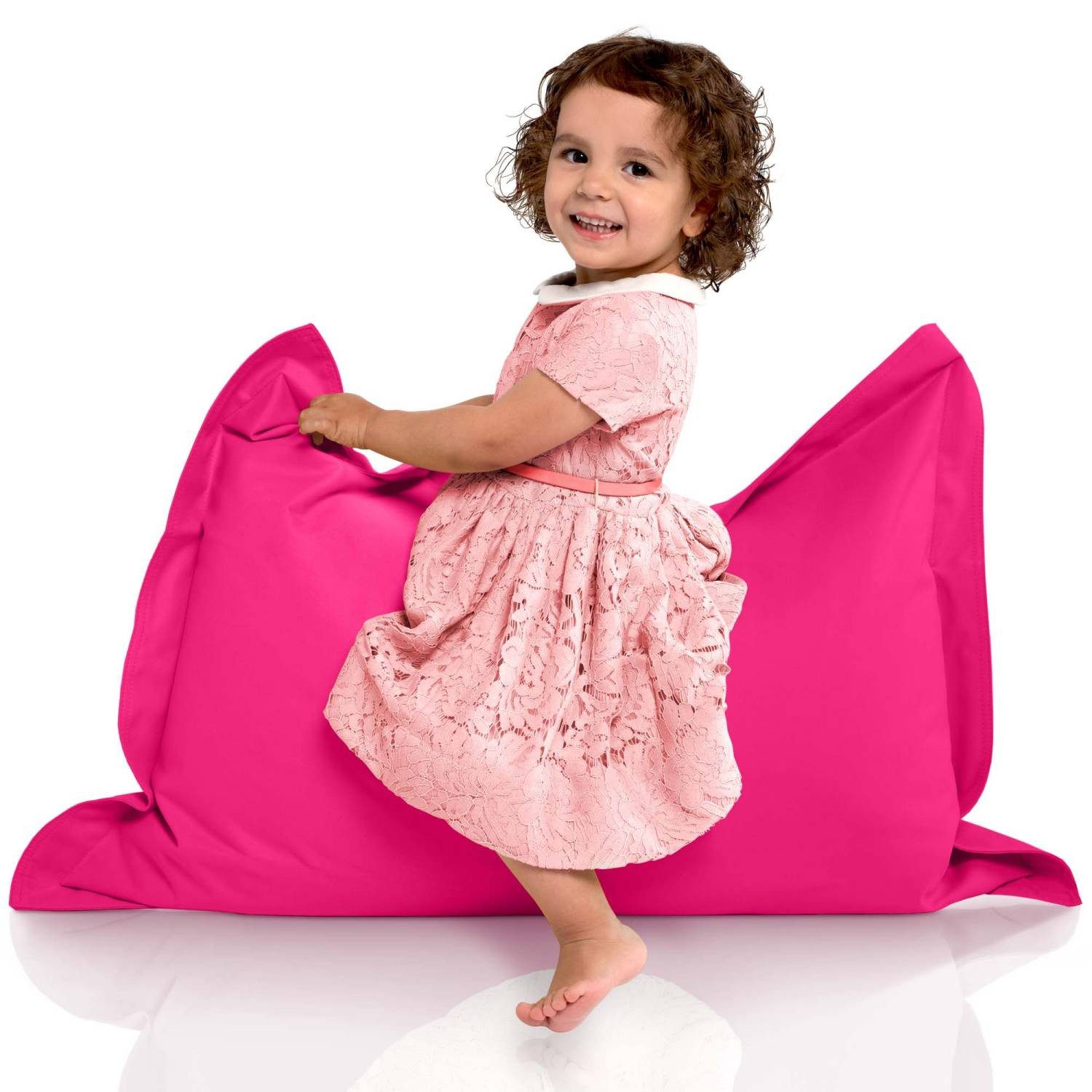 Green Bean Sitzsack Kinder-Sitzsack 70x100cm - 70 Liter (Kinder-Sitzsack 70x100cm & 70 Liter EPS-Perlen Füllung, - Indoor & Outdoor - Bean Bag Sitzkissen Bodenkissen), Sessel Riesensitzsack Liegekissen für Jungen & Mädchen