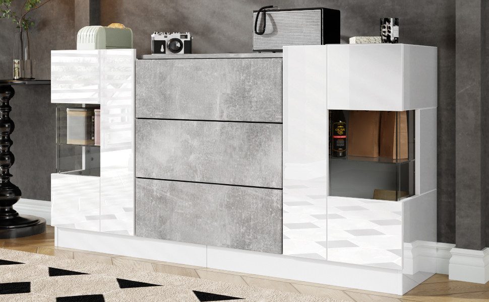 HAUSS SPOLE Sideboard mit 2 Türen, günstig online kaufen