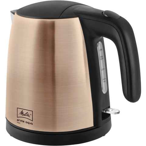 Melitta Wasserkocher Prime Aqua Mini Metallic 1018-05, 1 l, 2200 W, kupfer