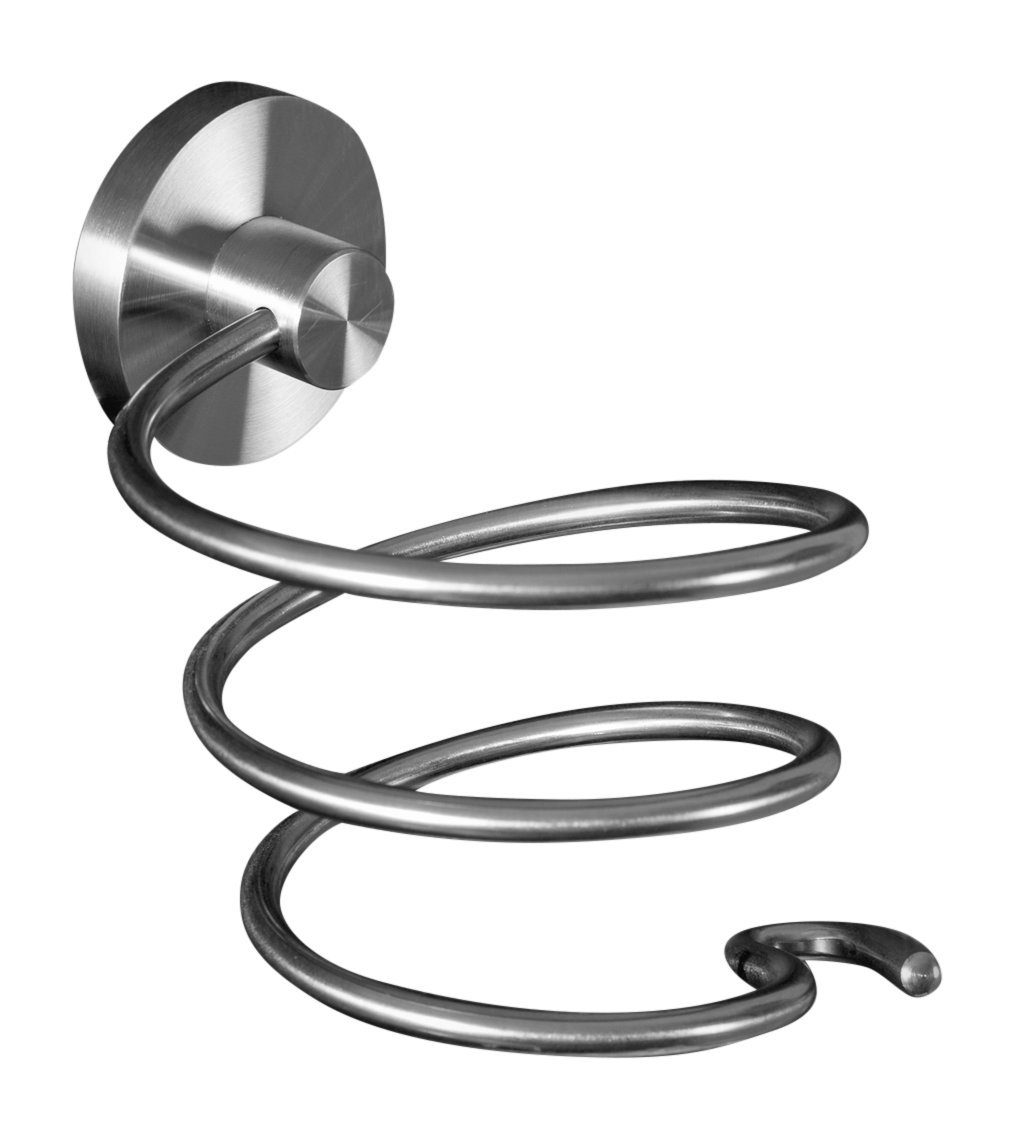Ambrosya Haartrocknerhalter Haartrocknerhalter aus Edelstahl - Fönhalter Fön Haartrockner Bad, (einfache Selbstmontage)