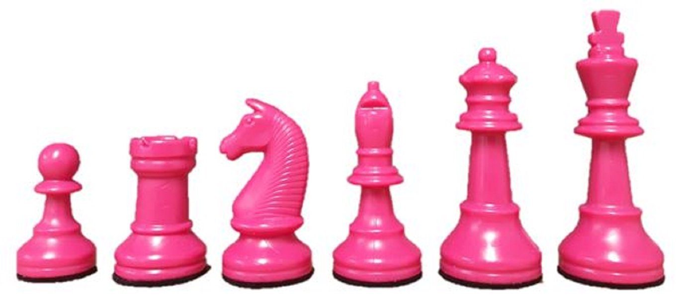 Solid-Line Spiel, Strategiespiel Schachfiguren, Tuniergeeignet pink