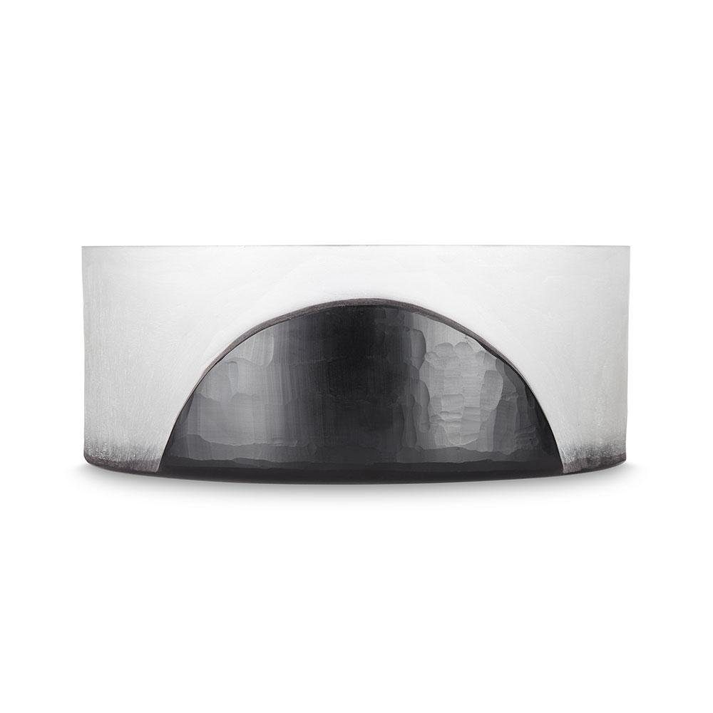 Tom Dixon Servierschale Schale Carved Schwarz