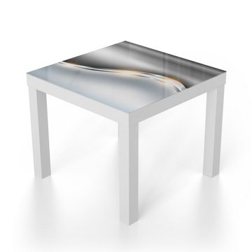 DEQORI Couchtisch 'Elegantes Vektordesign', Glas Beistelltisch Glastisch modern