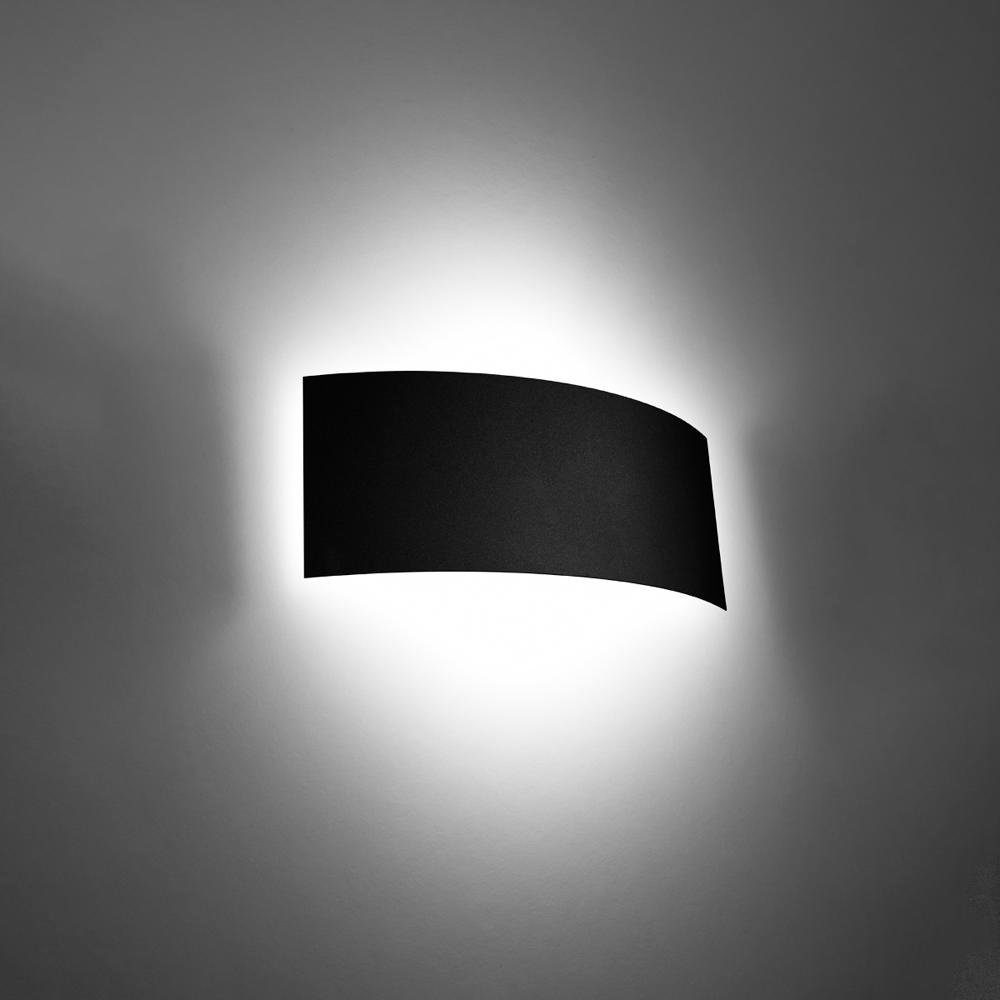 Wandlicht Wandleuchte, in Angabe, 2-flammig, famlights Schwarz enthalten: Nein, Wandlampe, Wandleuchte, Leuchtmittel keine warmweiss, G9 Madlin Wandleuchte