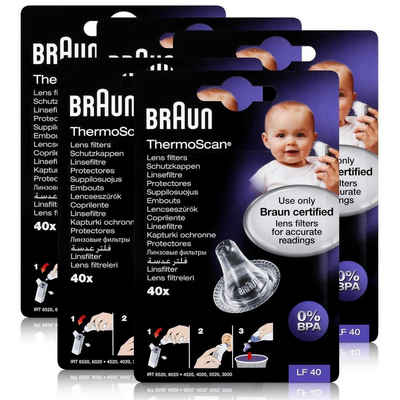 Braun Fieberthermometer Braun ThermoScan Schutzkappen 40 Stück - Für Thermoscan Thermometer (5