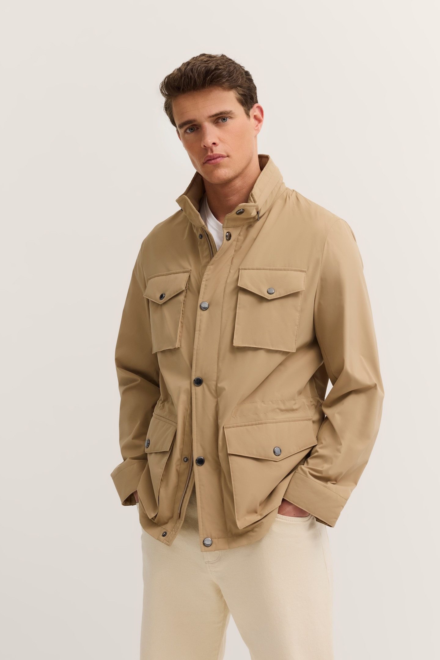 bugatti Fieldjacket Regular Fit mit Stretch günstig online kaufen
