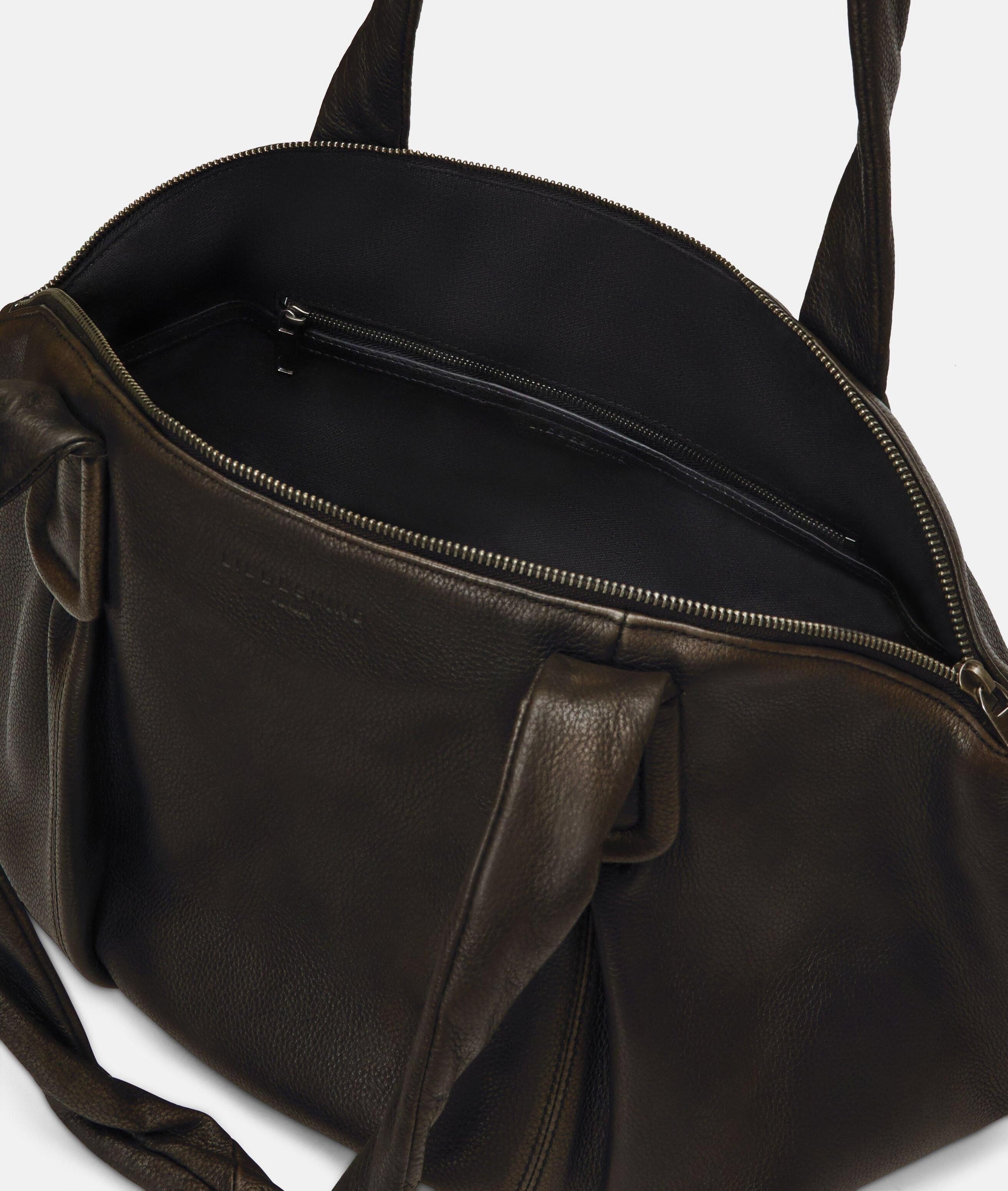 Liebeskind Berlin Shopper Archive Lucy Shopper M, Geräumige Tasche aus Rindsleder mit Vintage-Effekt – Bild 3 von 4