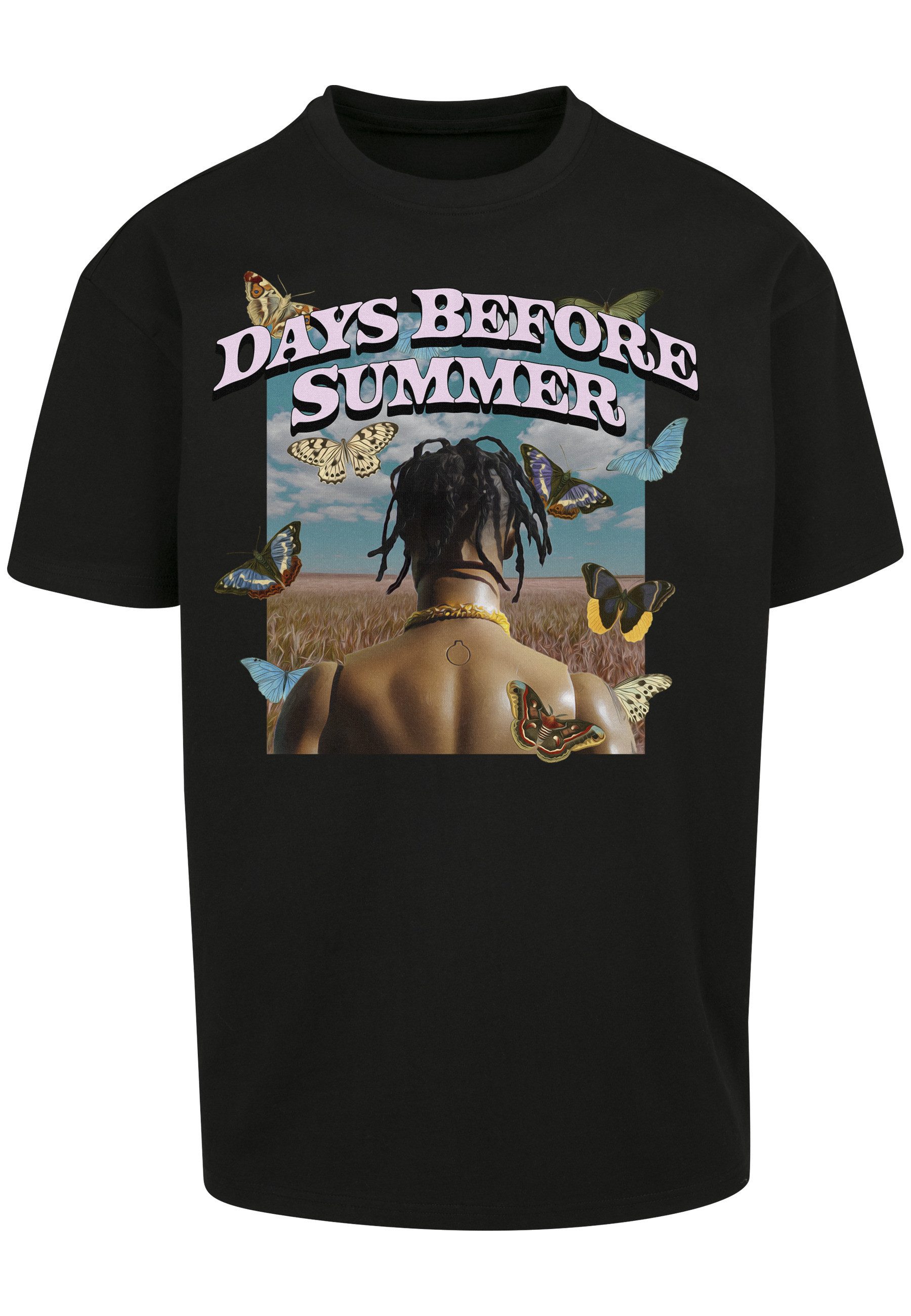Kurzarmshirt Upscale by Mister Tee Herren Days Before Summer Oversize Tee