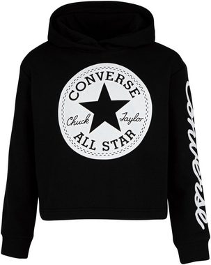 Converse Kapuzensweatshirt CHUCK PATCH CROPPED HOODIE - für Kinder