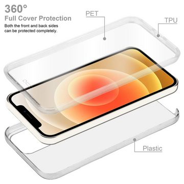 Cadorabo Handyhülle Apple iPhone 12 MINI Apple iPhone 12 MINI, Flexible Case Handy Schutzhülle - Hülle - Back Cover 360° Grad